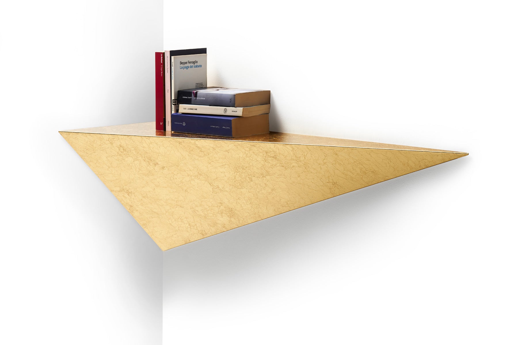 Left-side shelf HENRI gold