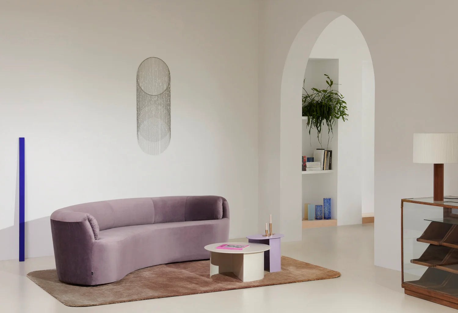 PLATEAU Light Blue Coffee Table