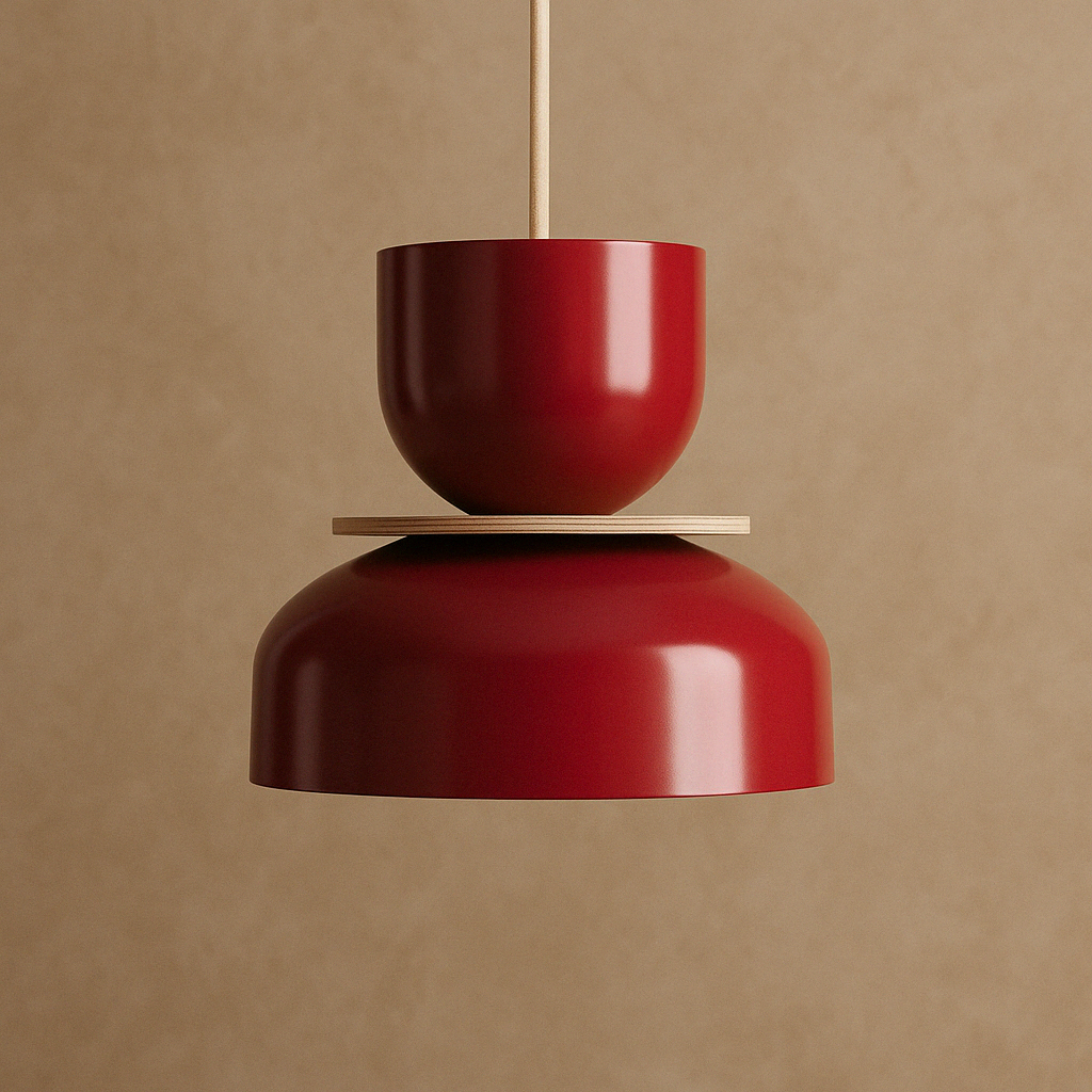 Hanging lamp for burgundy