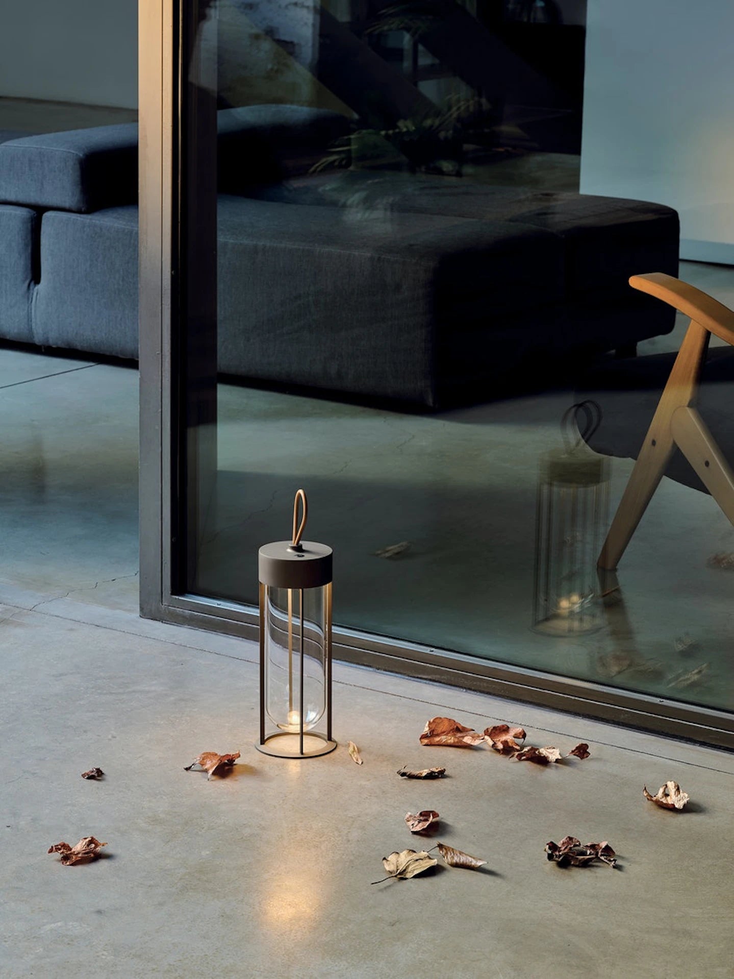 Portable Lamp IN VITRO UNPLUGGED white