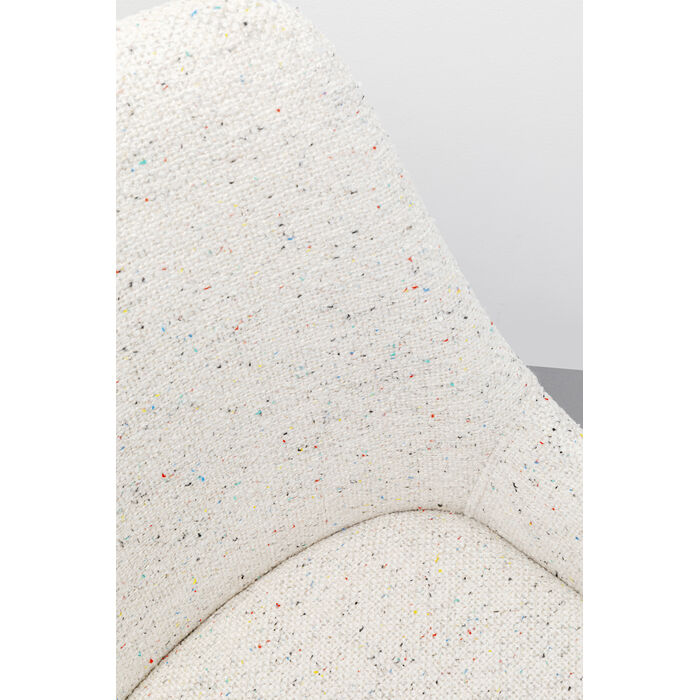 East side chair cream melange