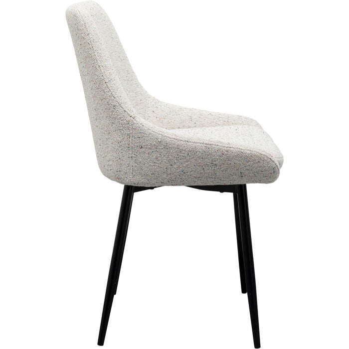 East side chair cream melange