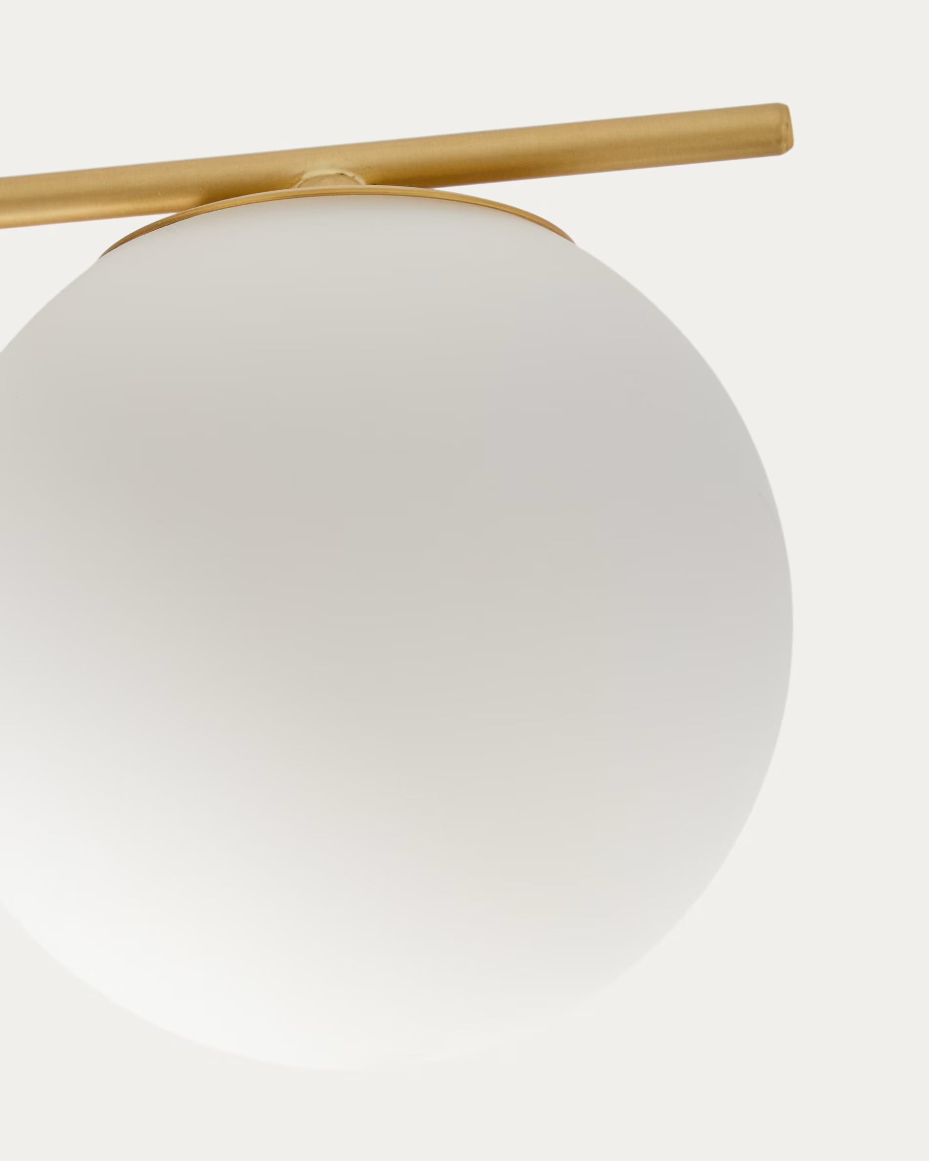 Four-point ceiling lamp BRISIA brushed brass