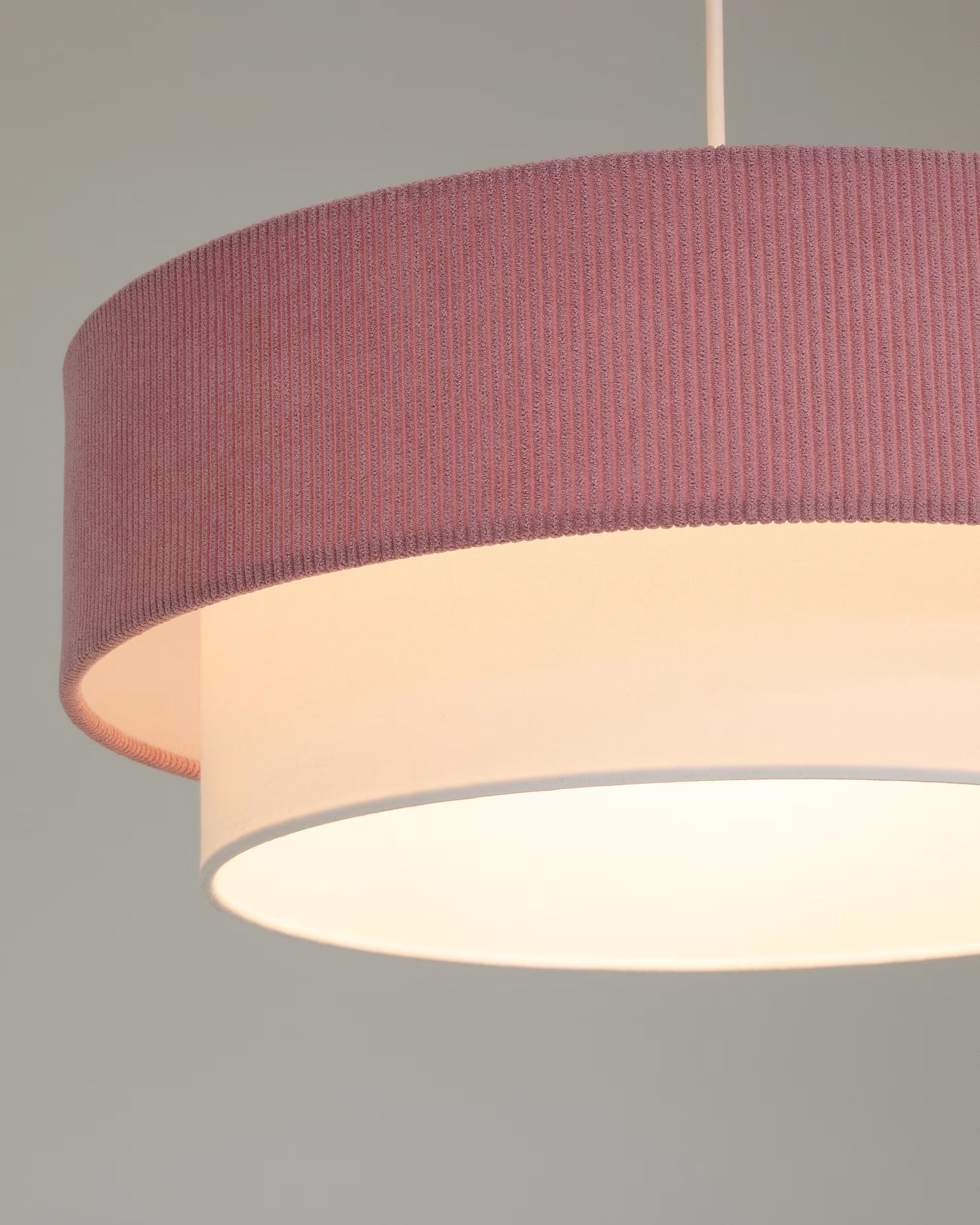 BIANELLA pendant lamp pink with white