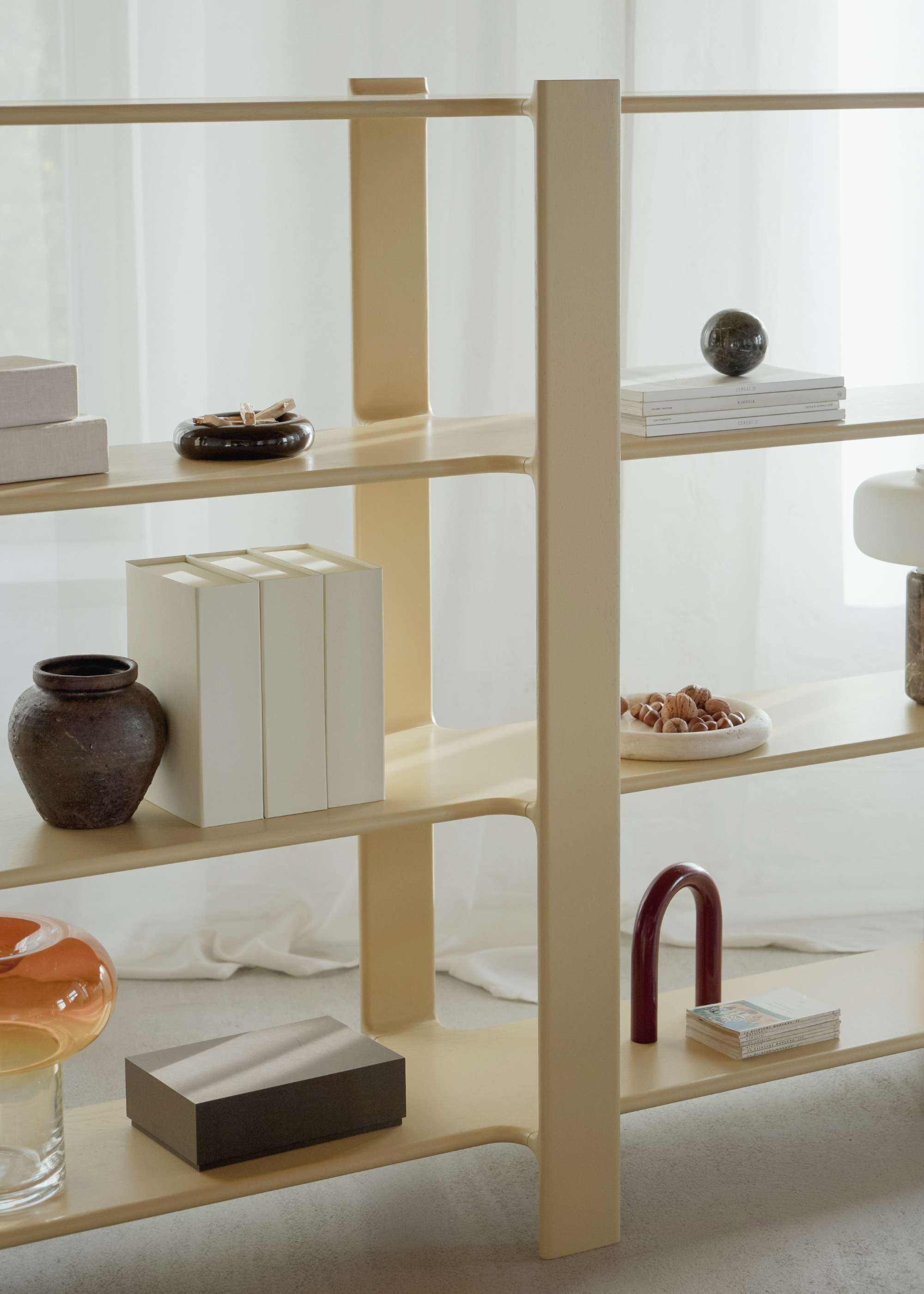 LIGO DUO Shelf Cream Oak Wood