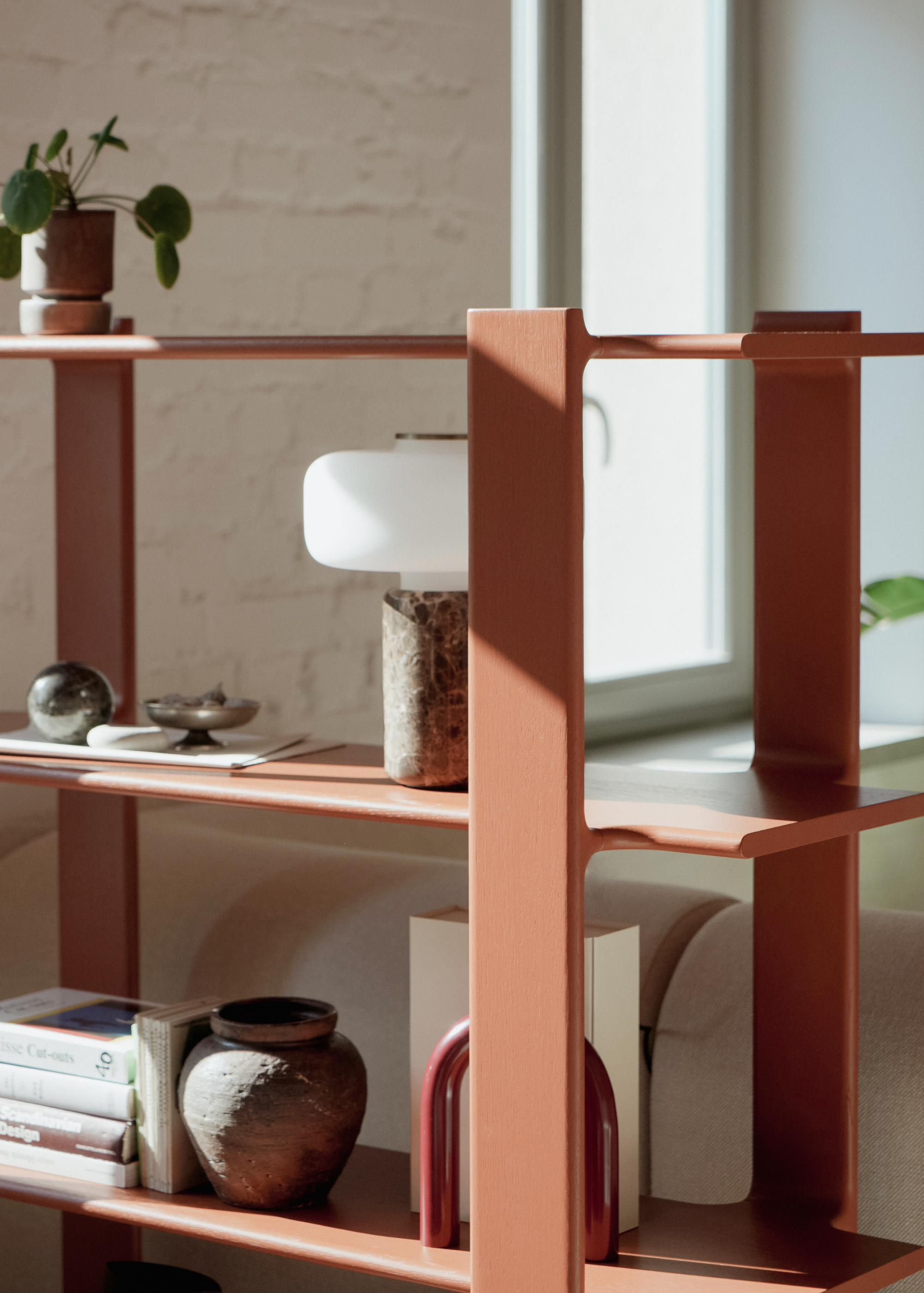 LIGO Shelf Pink Oak Wood