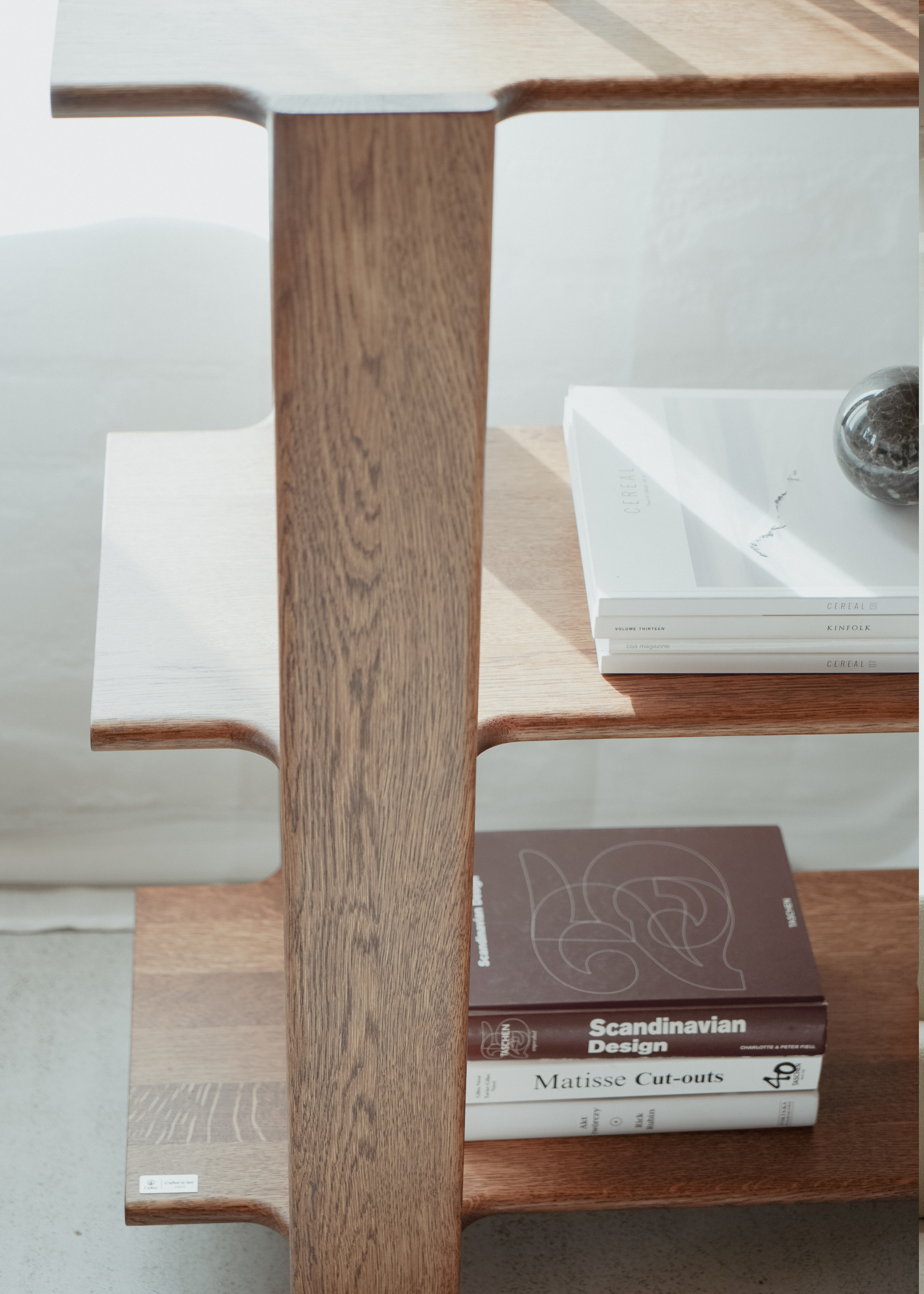 LIGO Shelf in Ebony Oak Wood