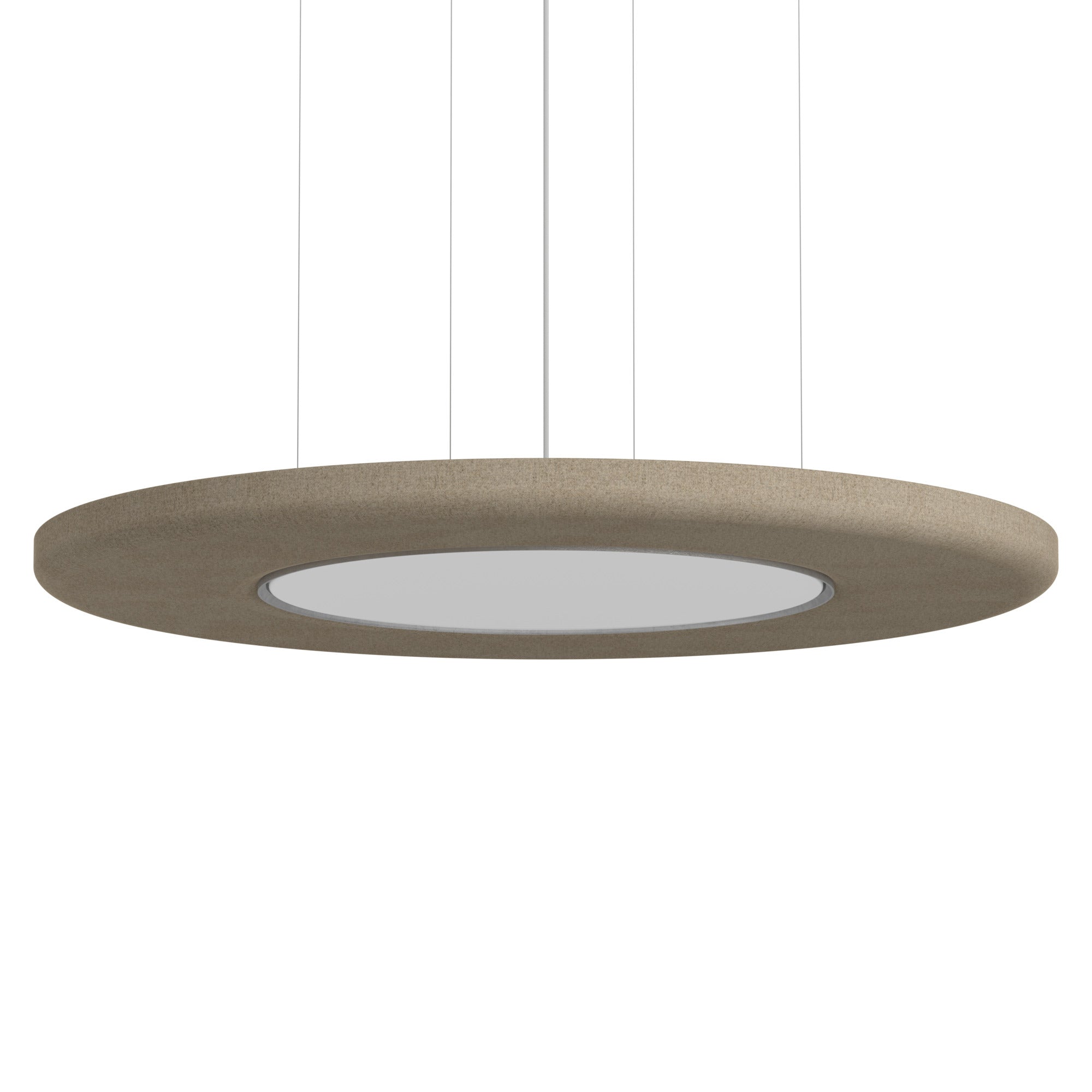 LP SLIM ACOUSTIC pendant lamp dark aluminum edge