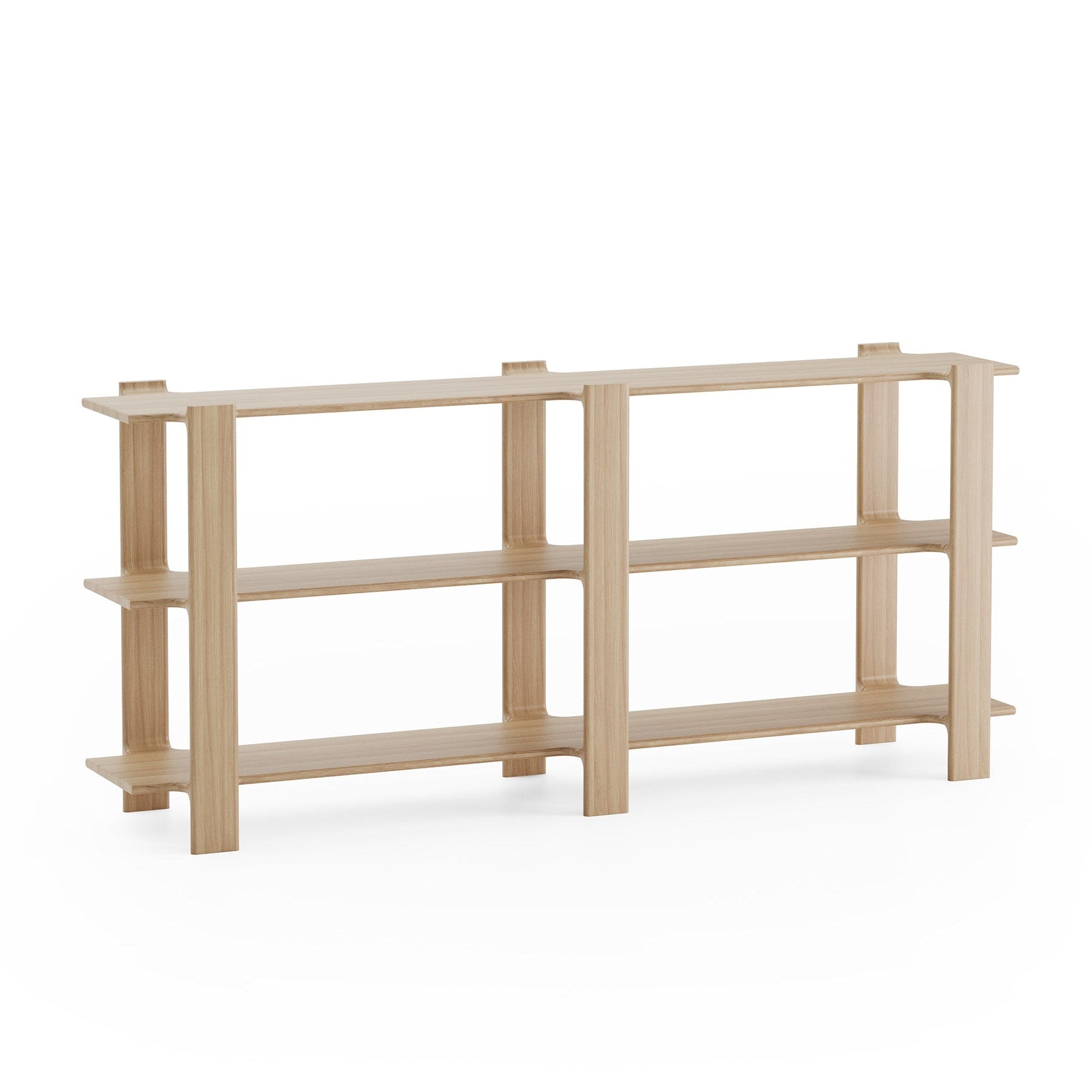 LIGO DUO Oak Wood Shelf