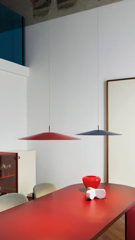 Hanging lamp Kiné red