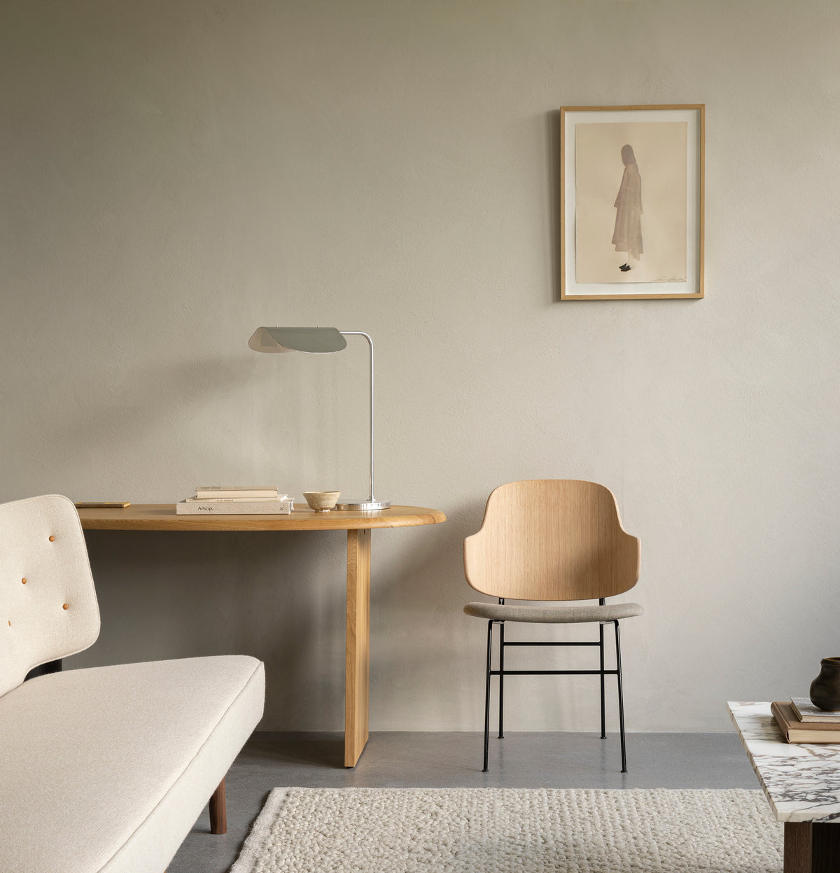 PENGUIN Chair Cognac Leather