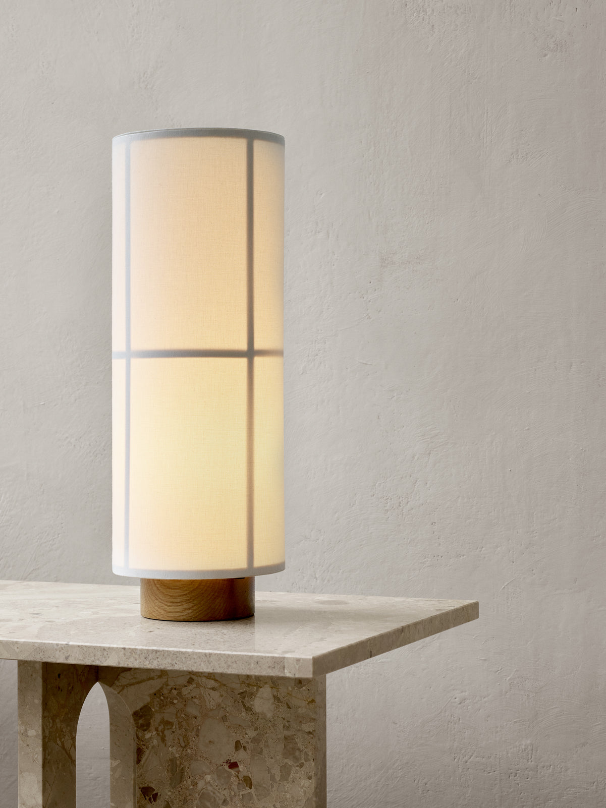 Couchtisch ANDROGYNE beige Marmor