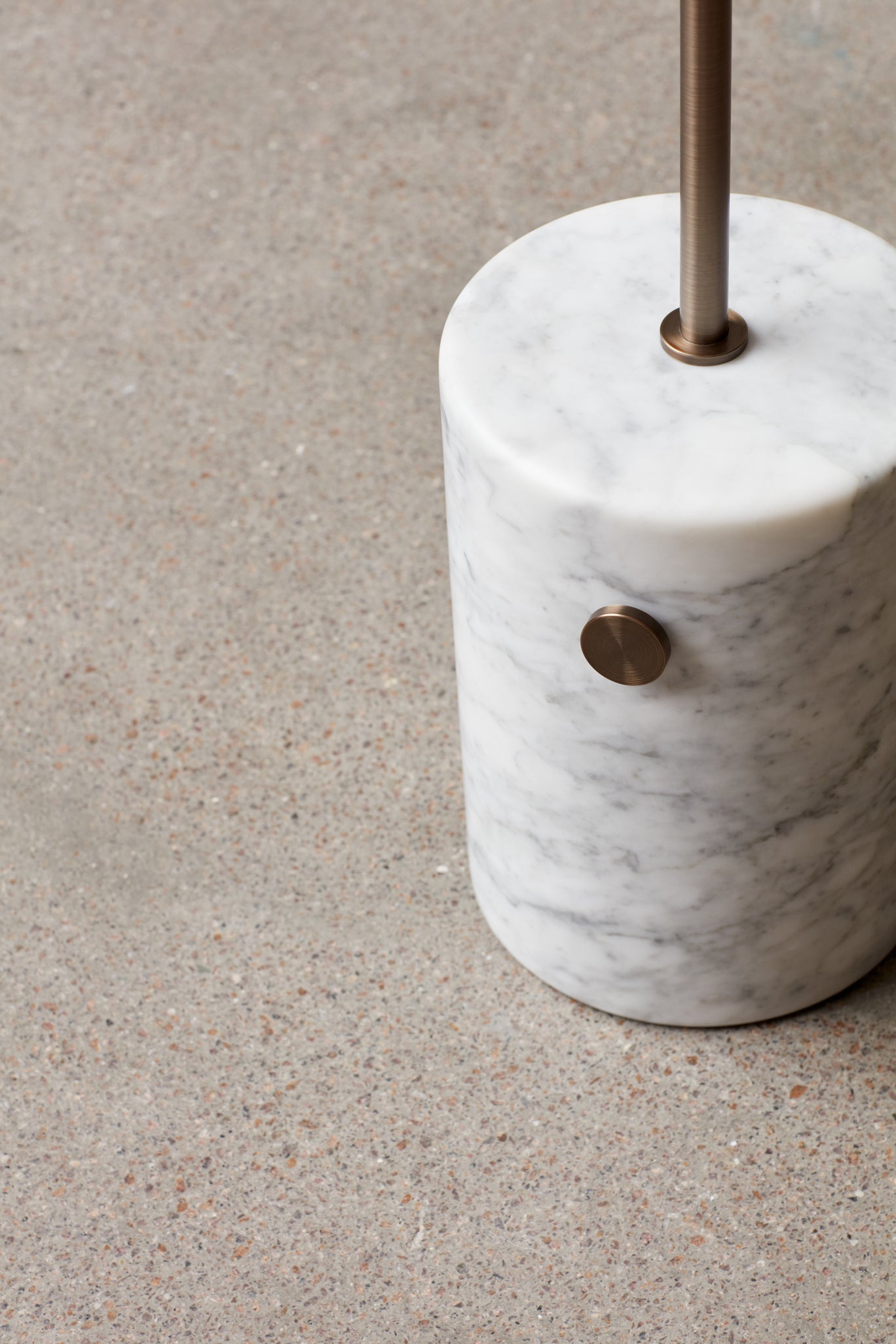 JWDA Floor Lamp White Marble