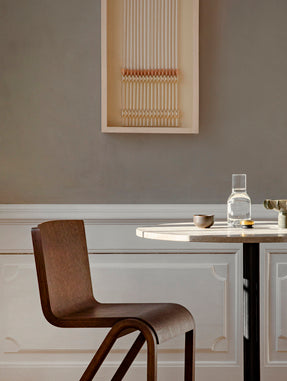 READY Chair Black Oak Wood