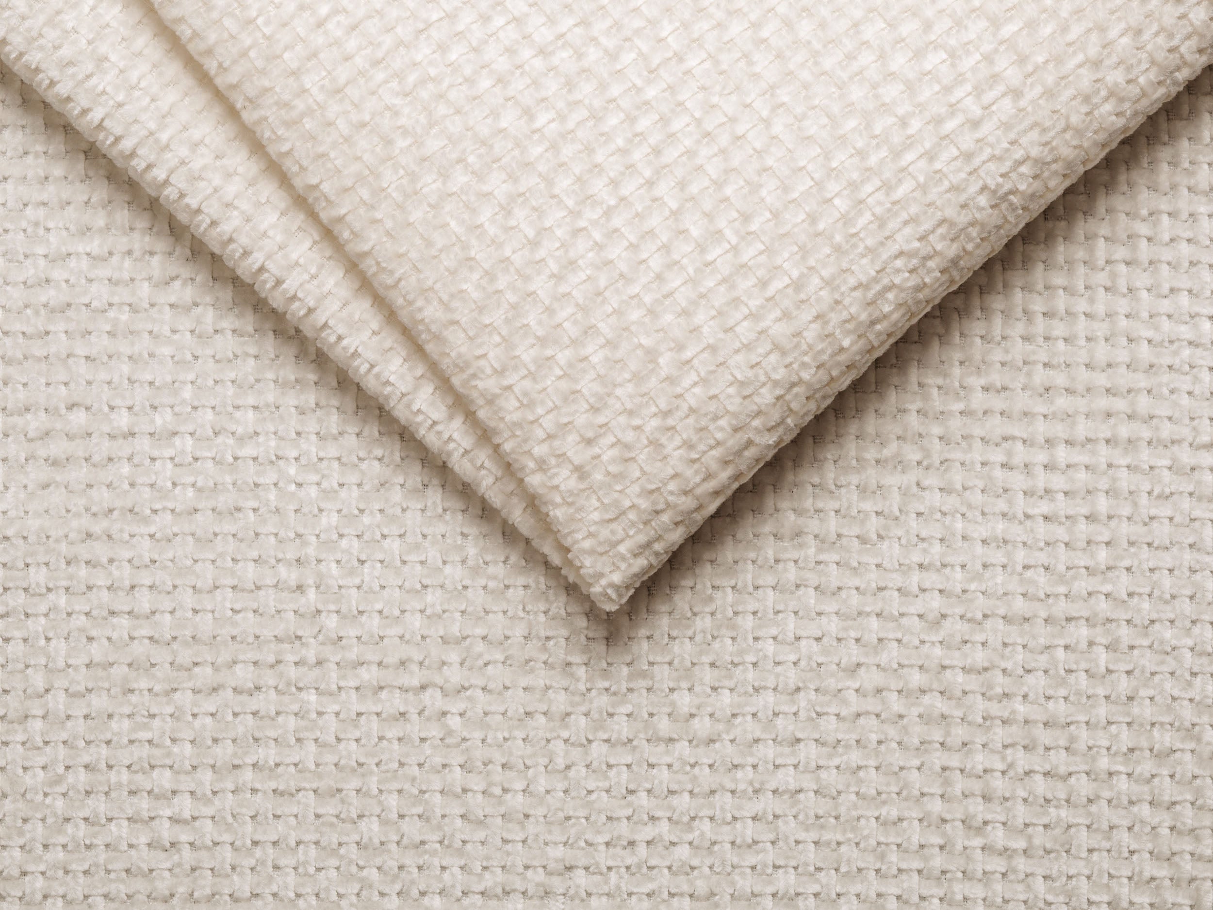 Modulares Sofa - Linkes Modul MILEY Elfenbein Chenille