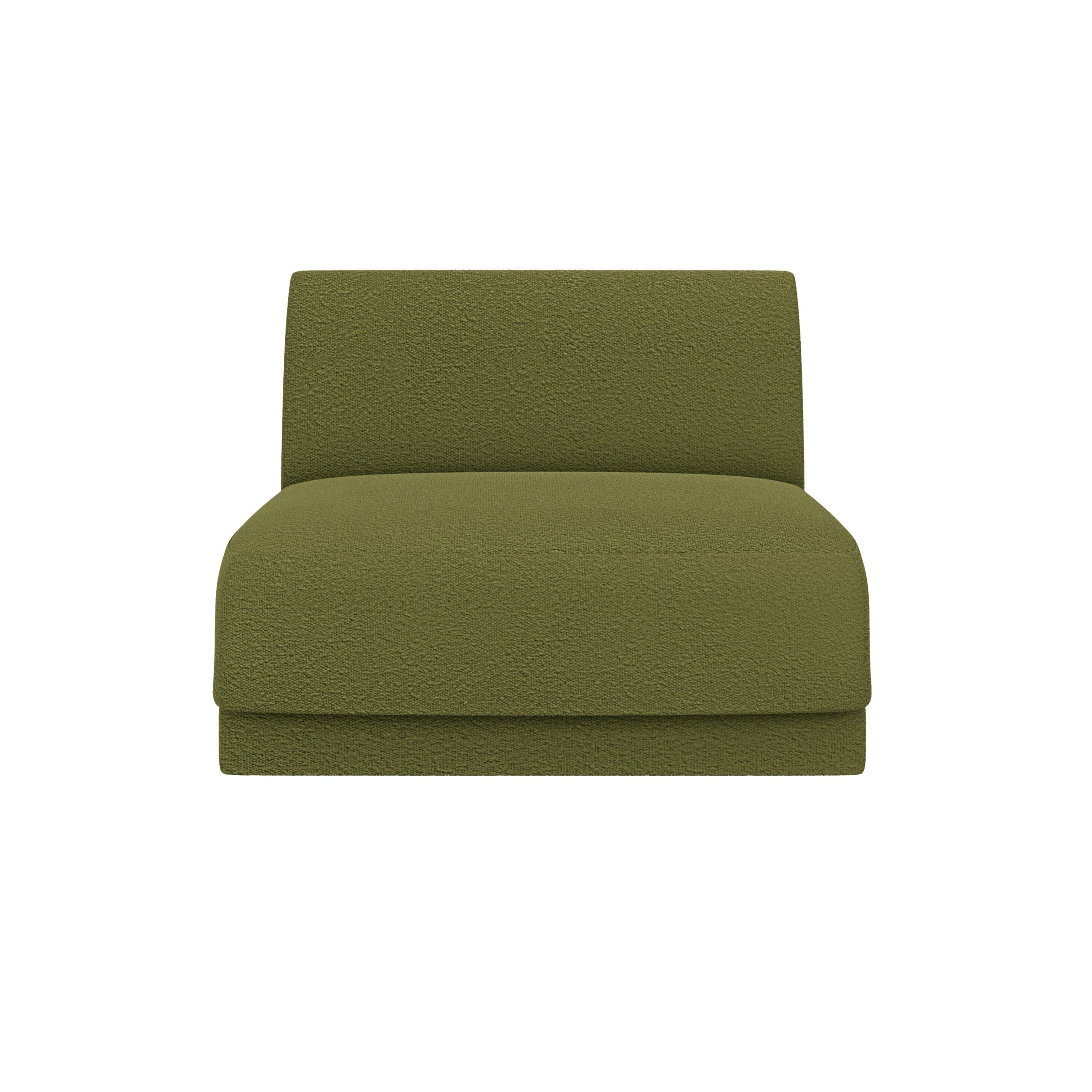 Sessel / Modul MILEY grün Boucle
