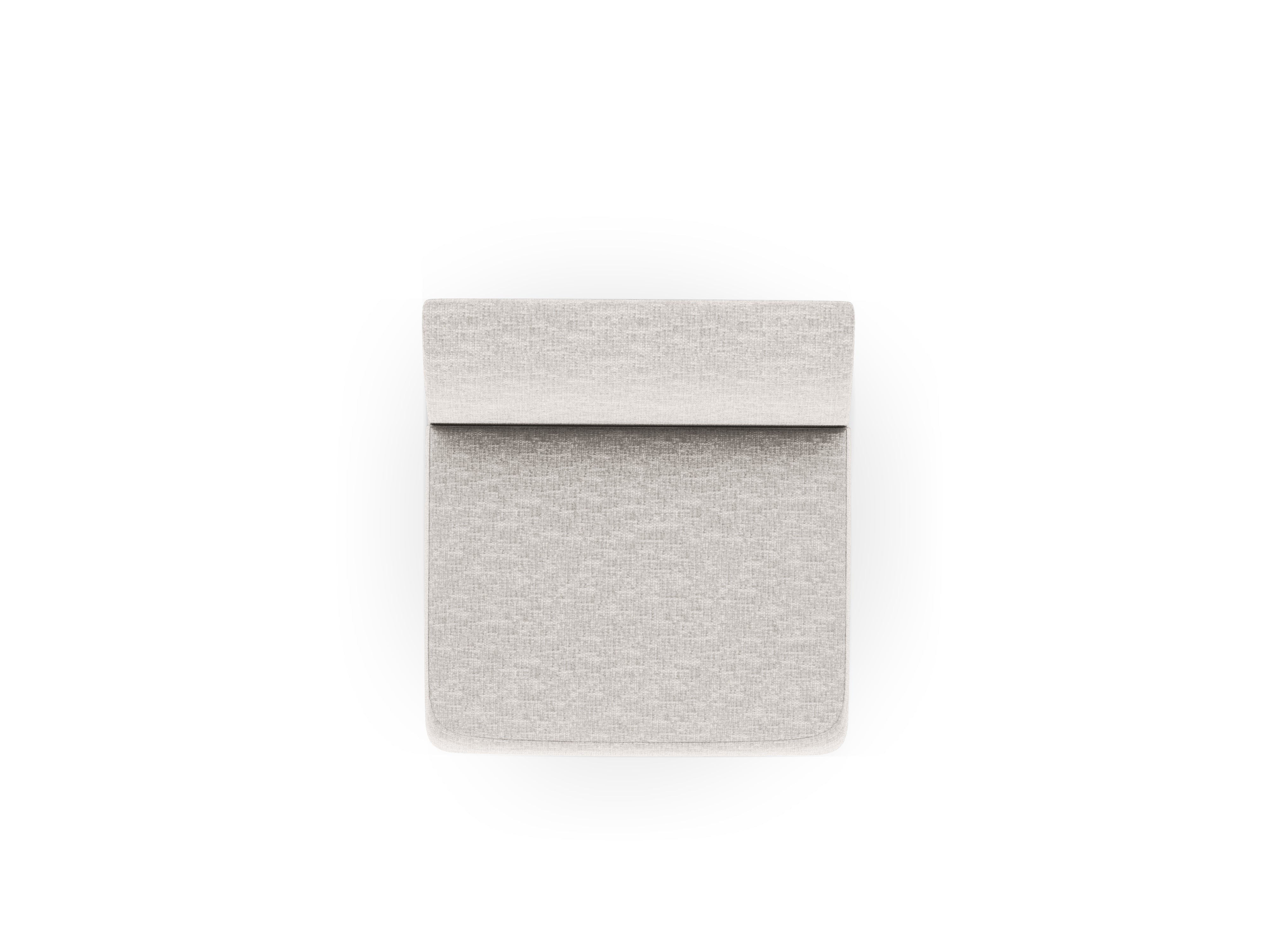 Armchair / module MILEY gray chenille