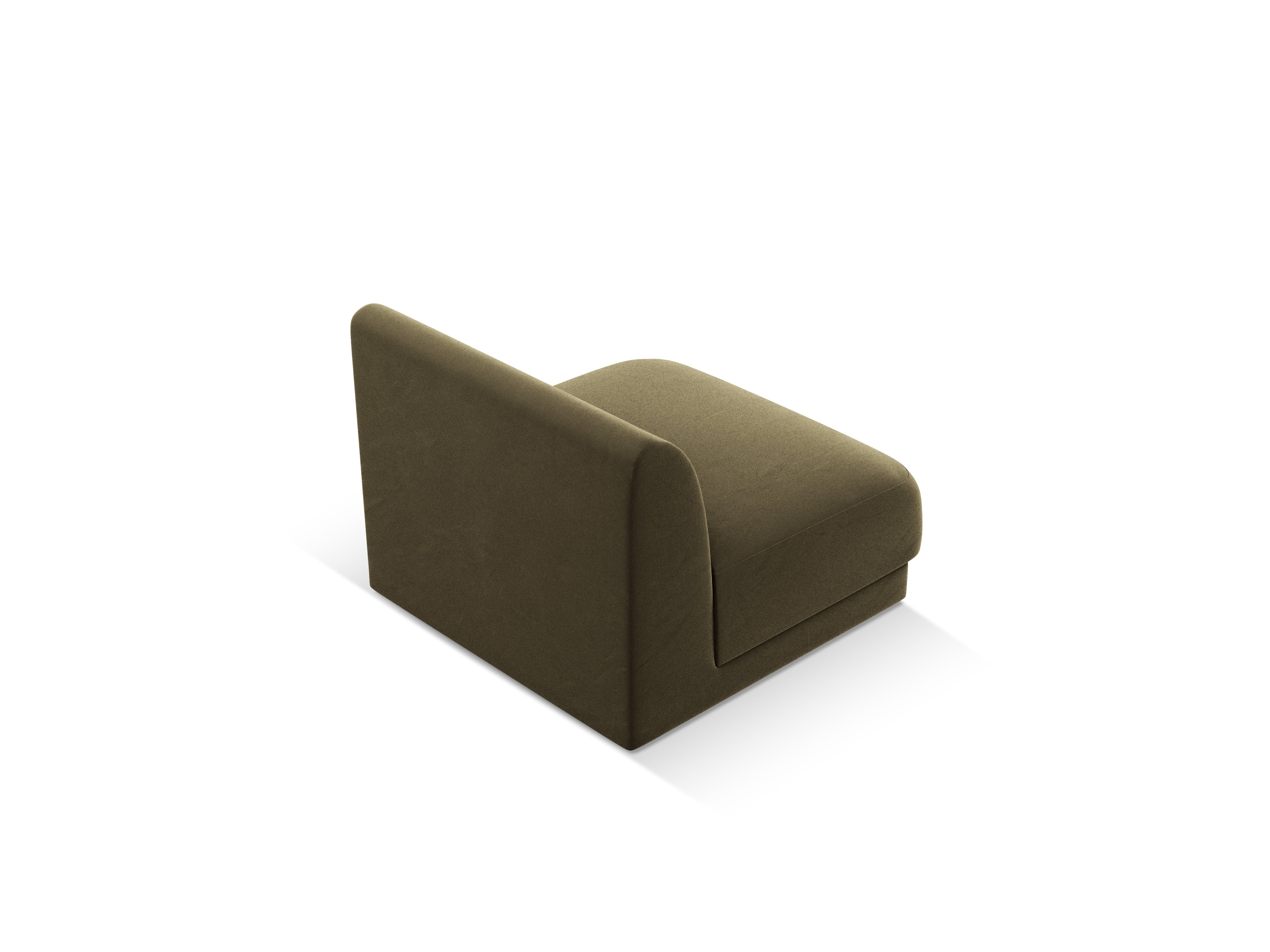 Sessel / Samtmodul MILEY grün