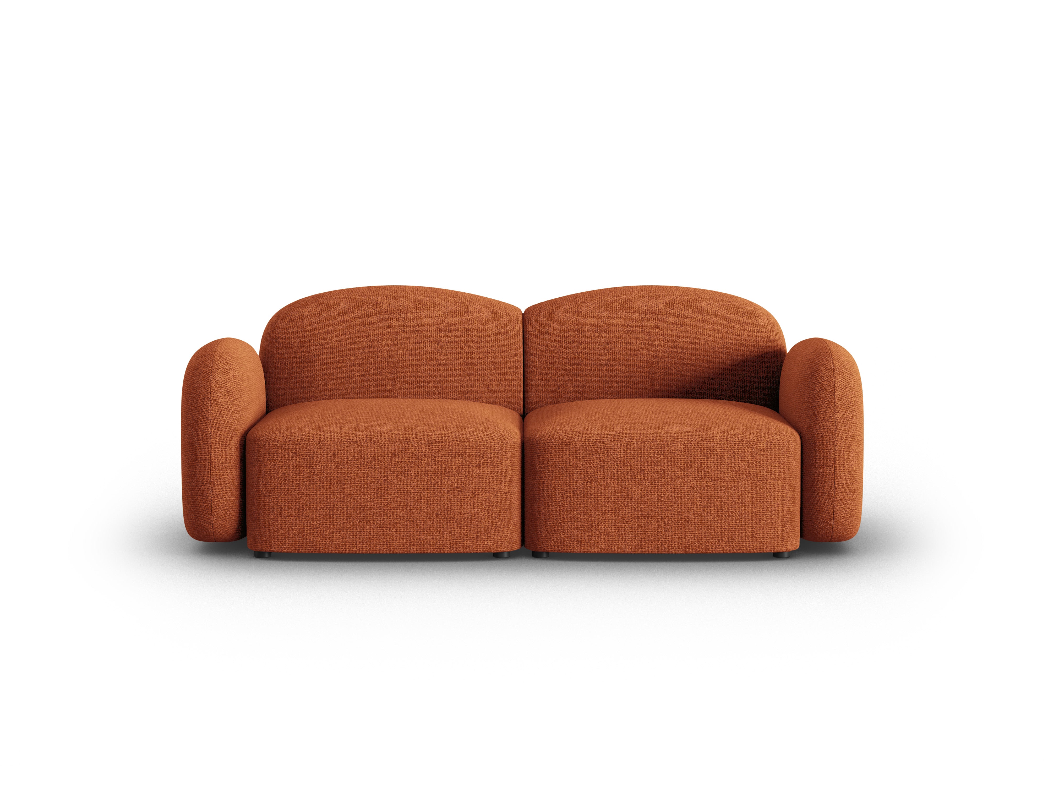 Sofa 2-osobowa BLAIR szenil terracotta melanż Micadoni    Eye on Design