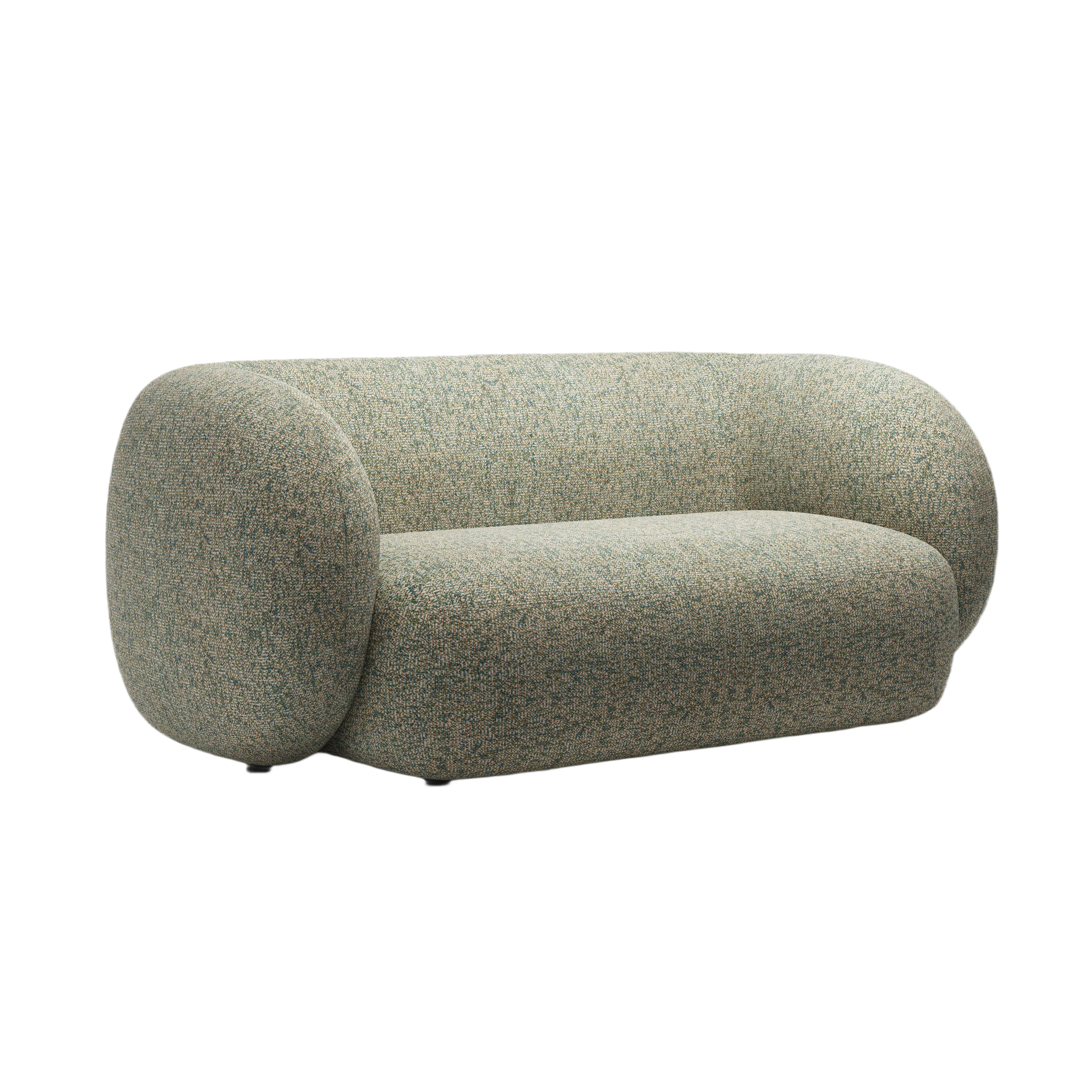 2-seater Sofa KATE light green mélange