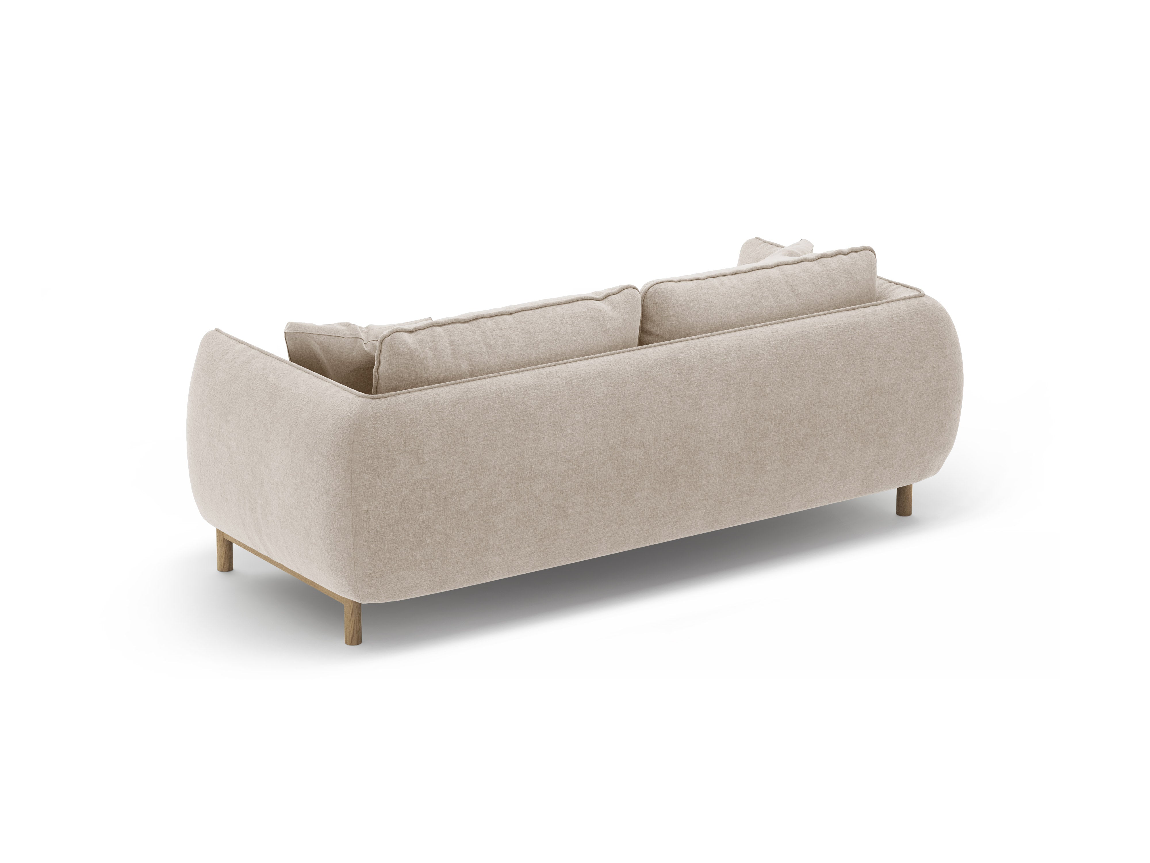 2-seater Sofa ADA light beige chenille