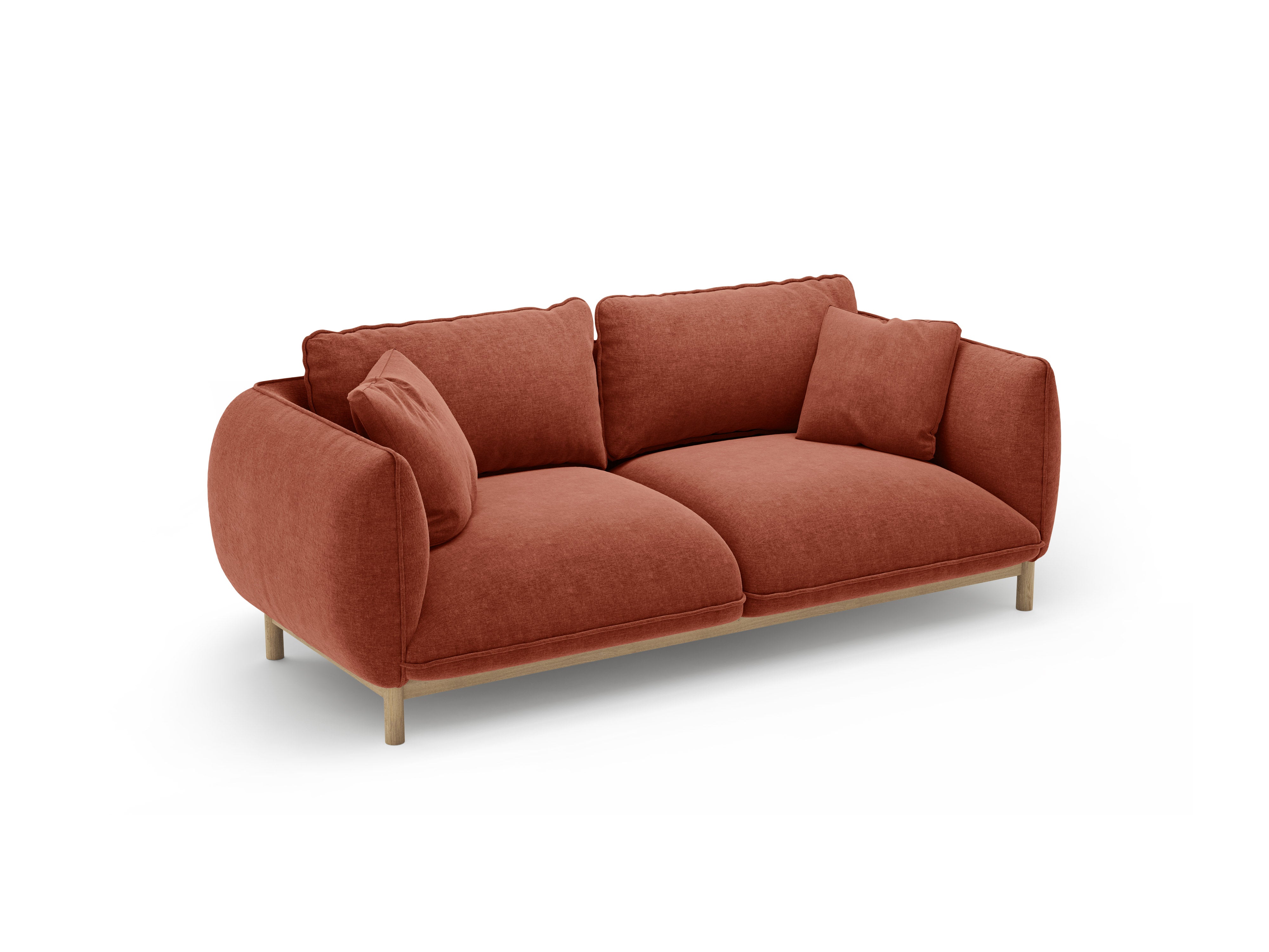 2-seater Sofa ADA chestnut chenille