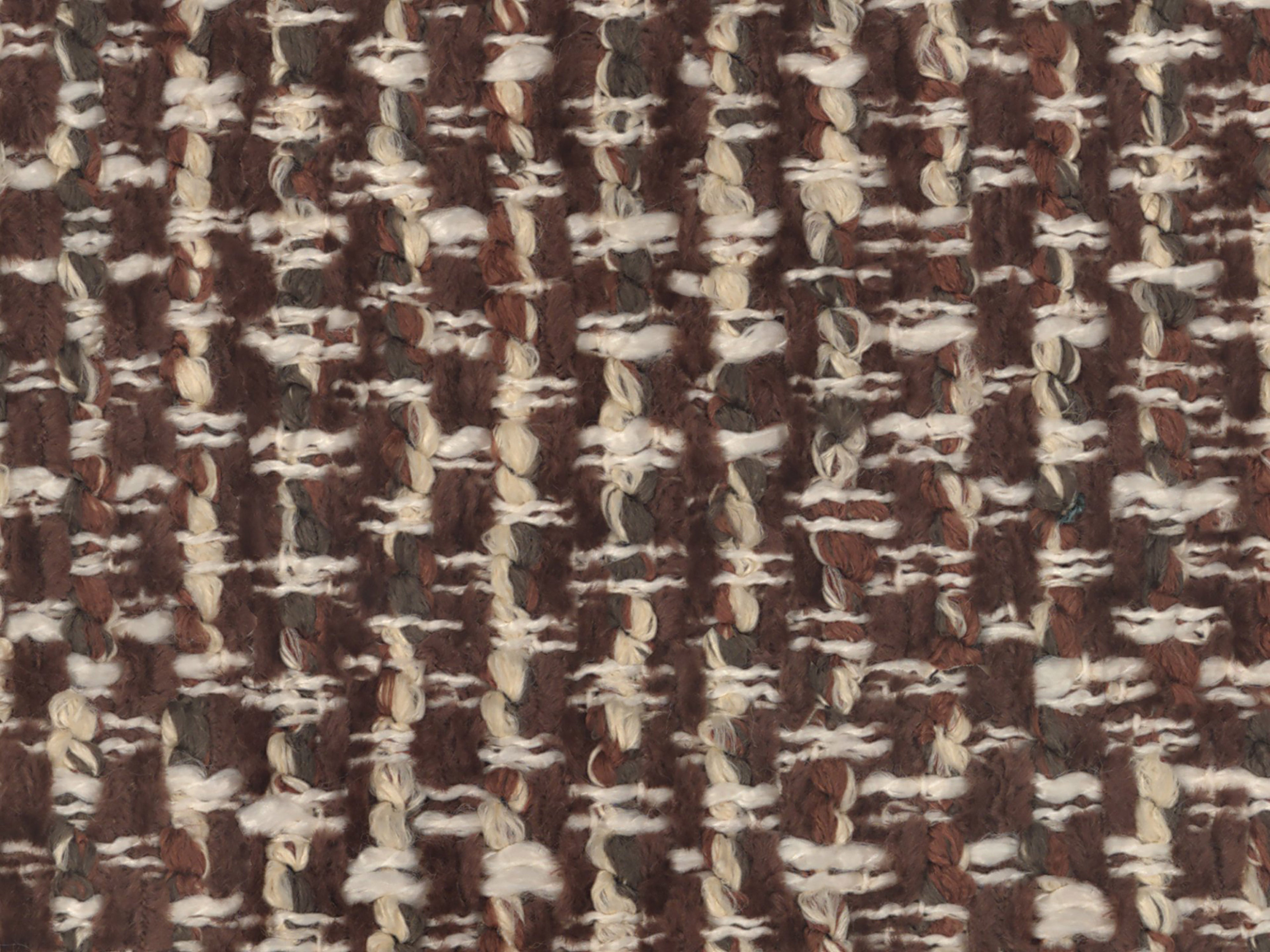 Sofa 2-sitzig POPPY braunes Chenille