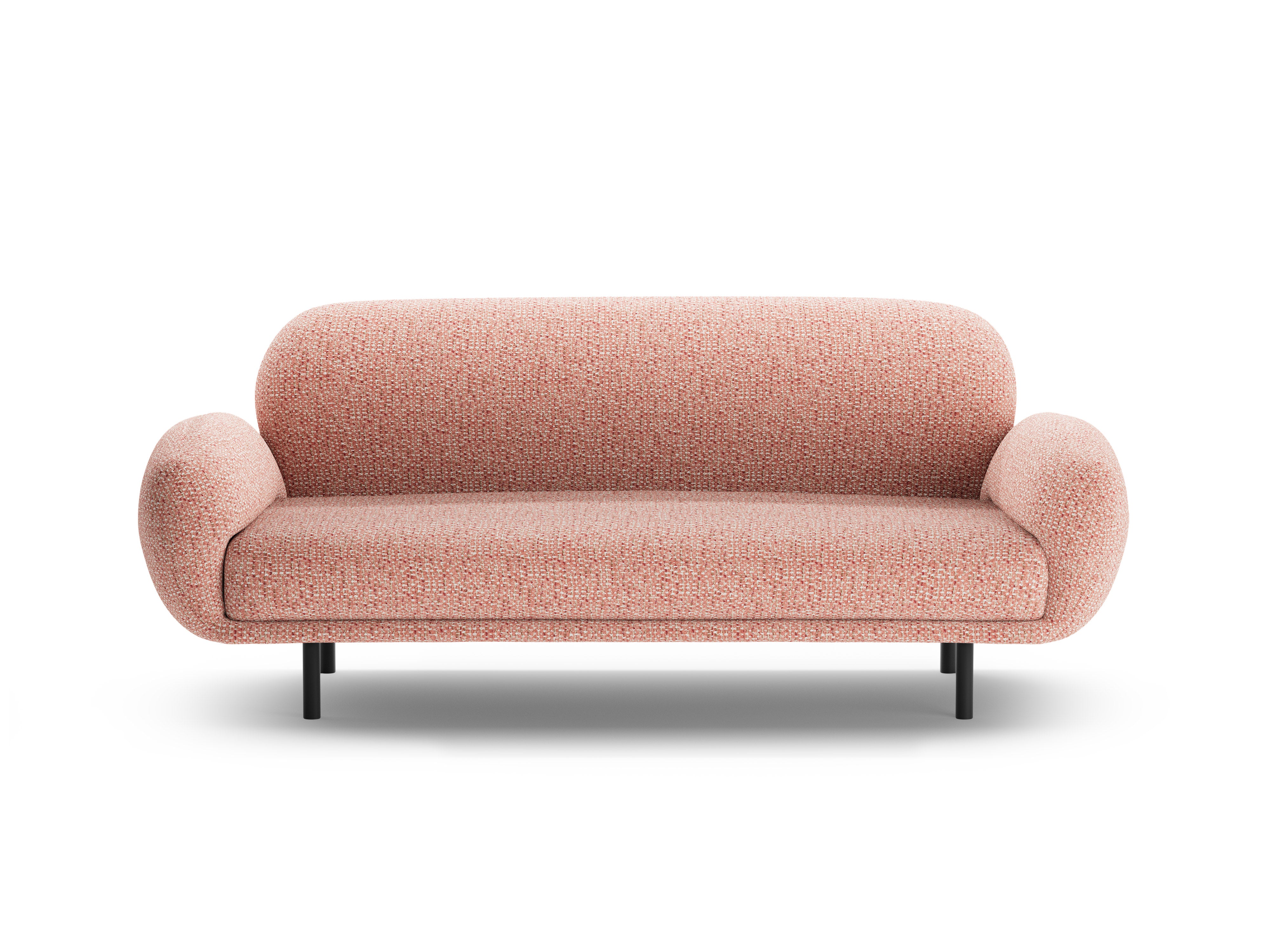 Sofa 2,5-sitzig POPPY rosa Chenille