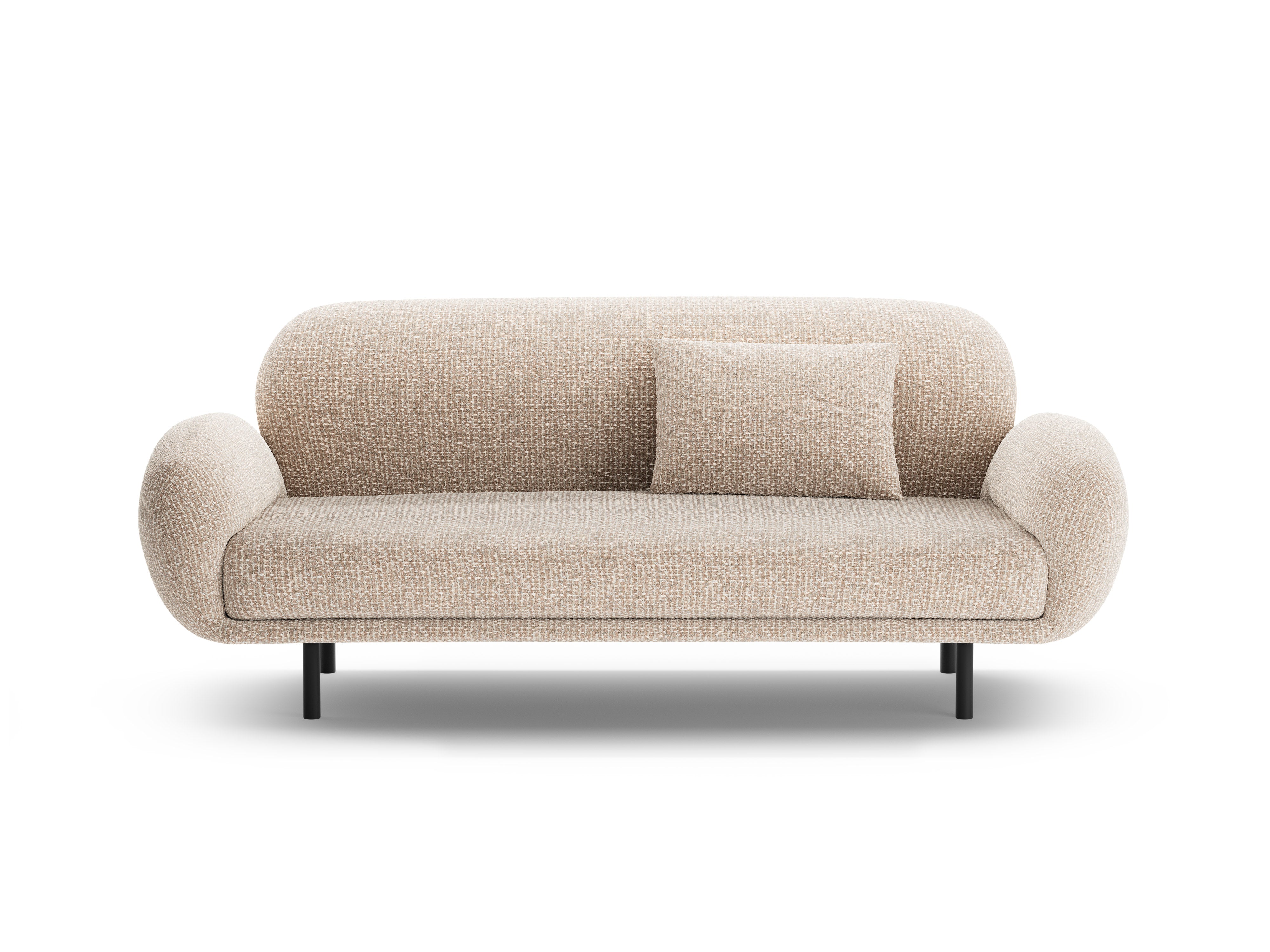 2.5-seater Sofa POPPY sand chenille