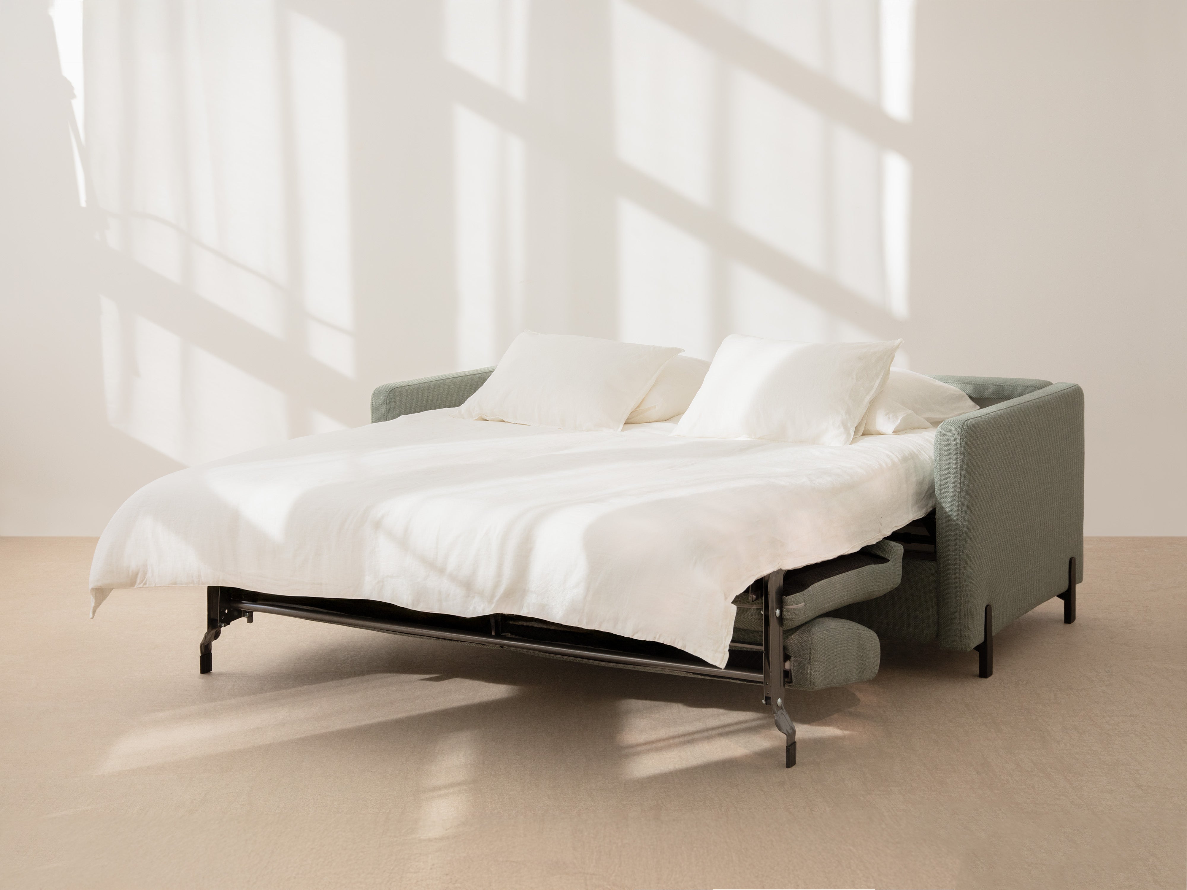Sofa with bed function, "Gloria", 3 Seats, Mint, 202x102x80
Made in Europe