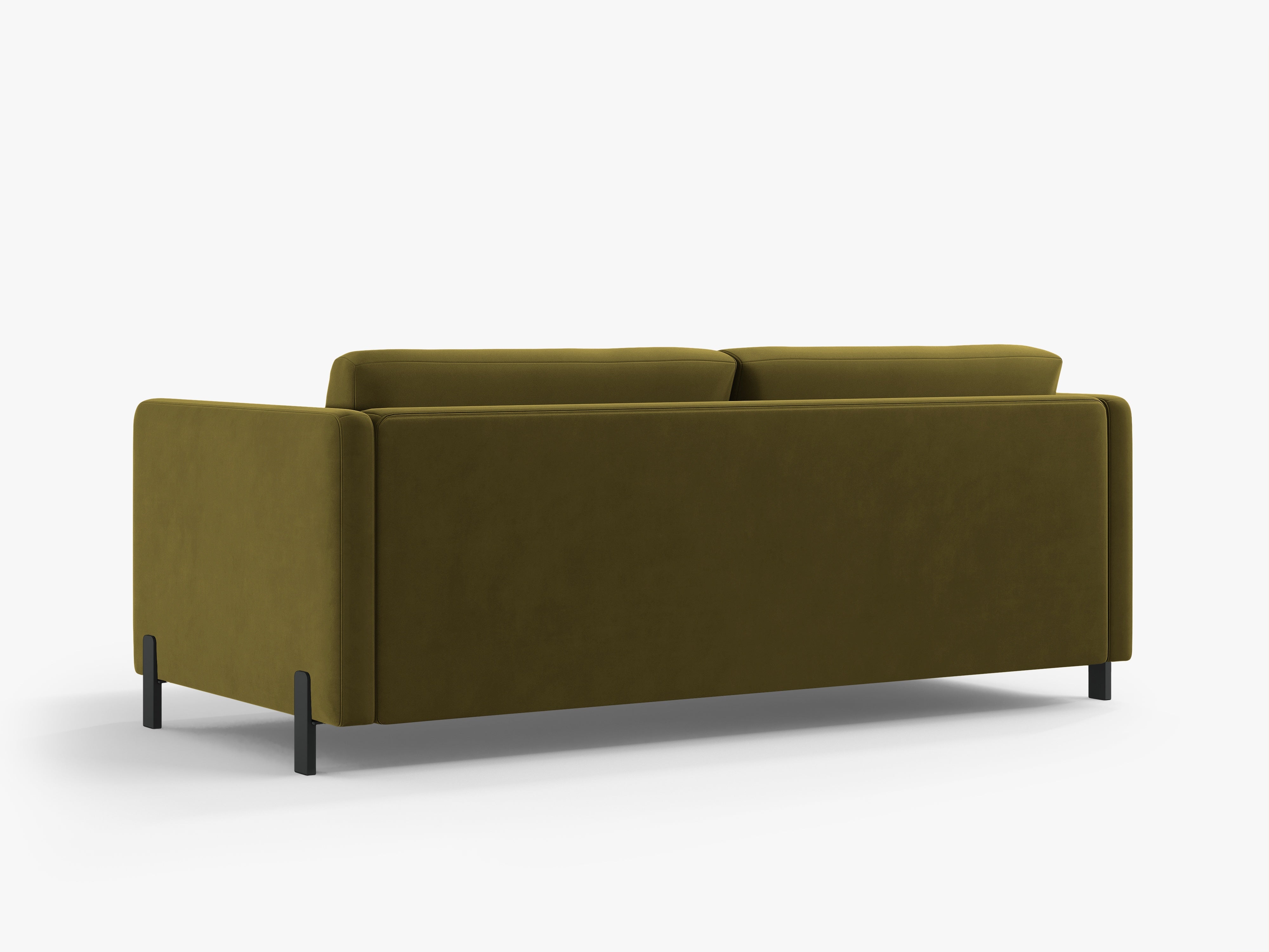 Velvet Sofa with Bed Function, "Gloria", 3 Seats, Green, 202x102x80
Made in Europe