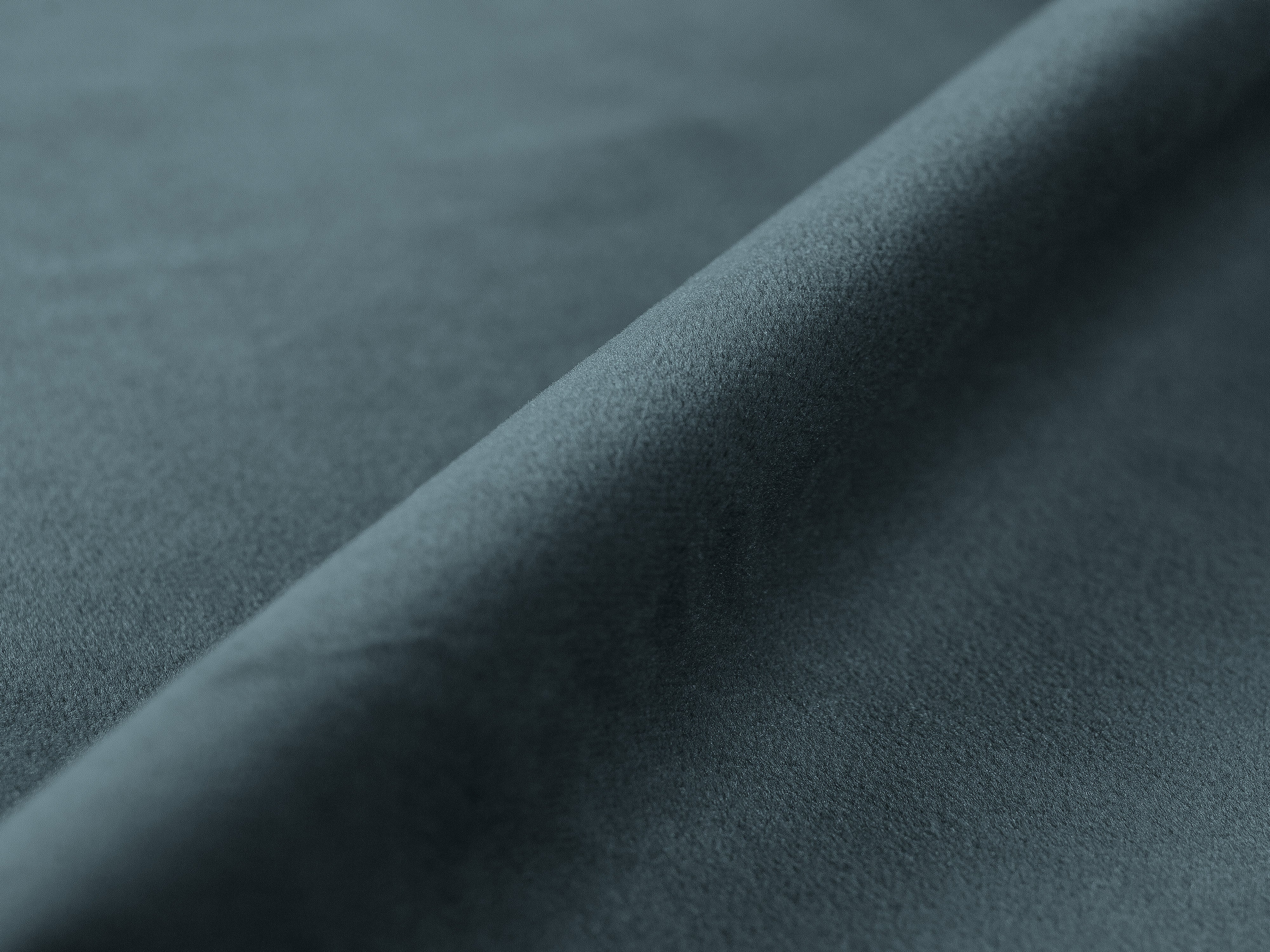 Velvet 3-Seater Sofa with Sleeping Function VICTOR Blue