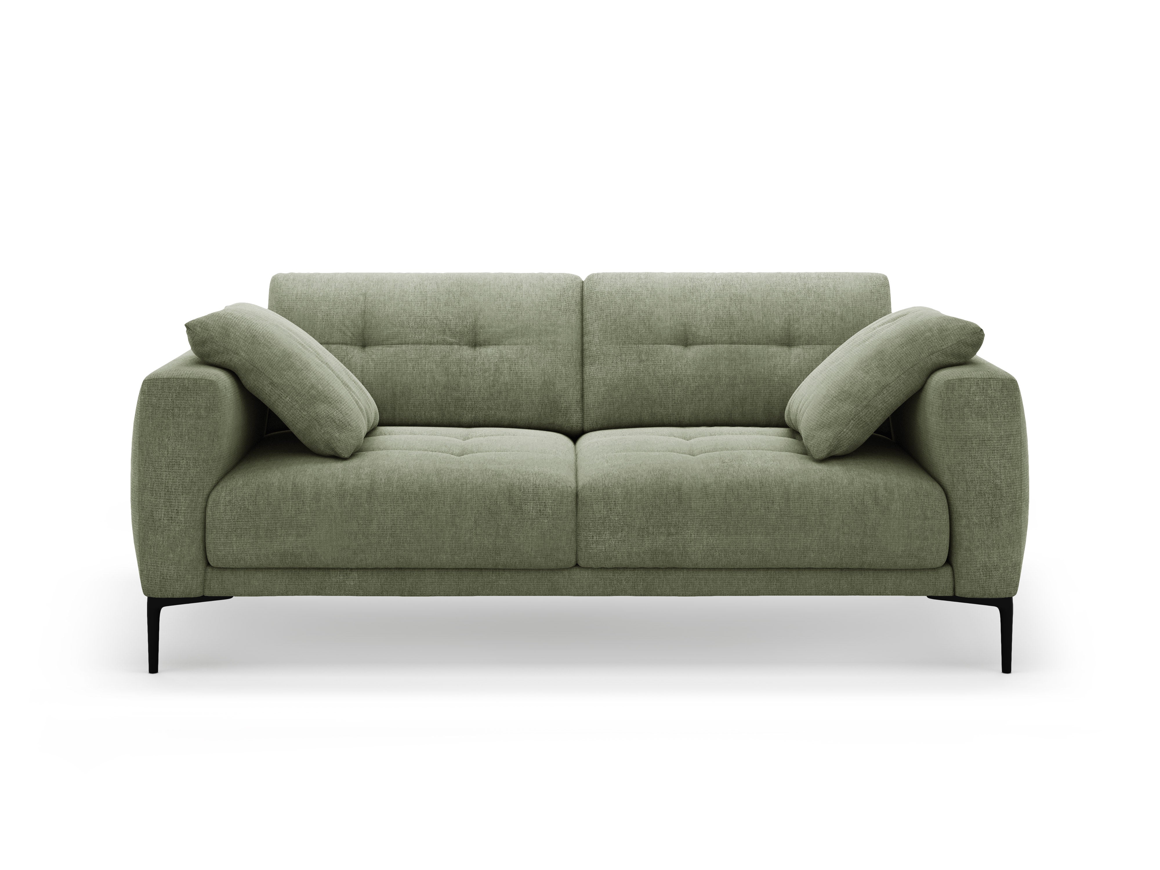 3-seater Sofa BEMY olive chenille