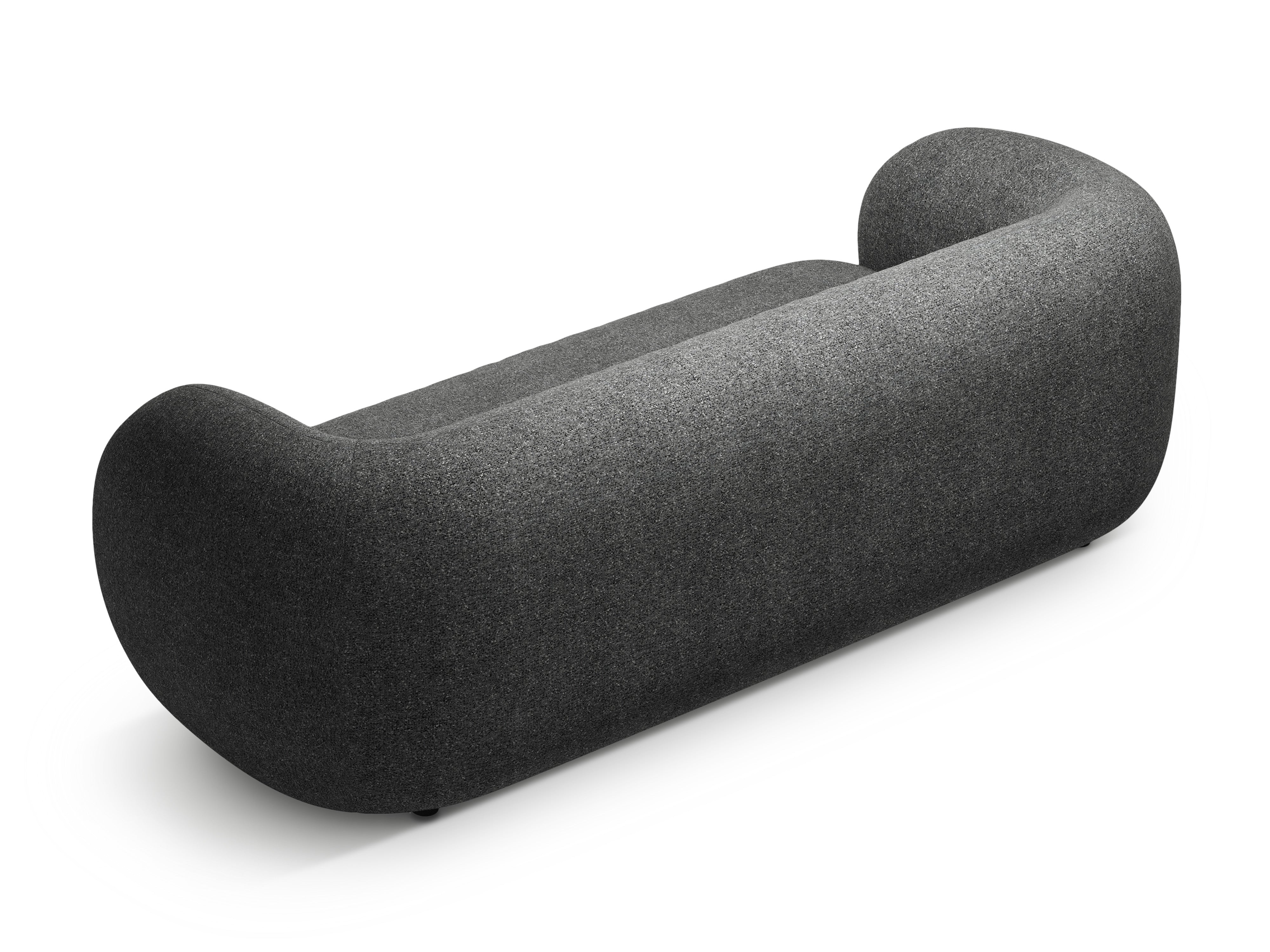 Sofa 3-Sitzer KATE dunkelgrau meliert