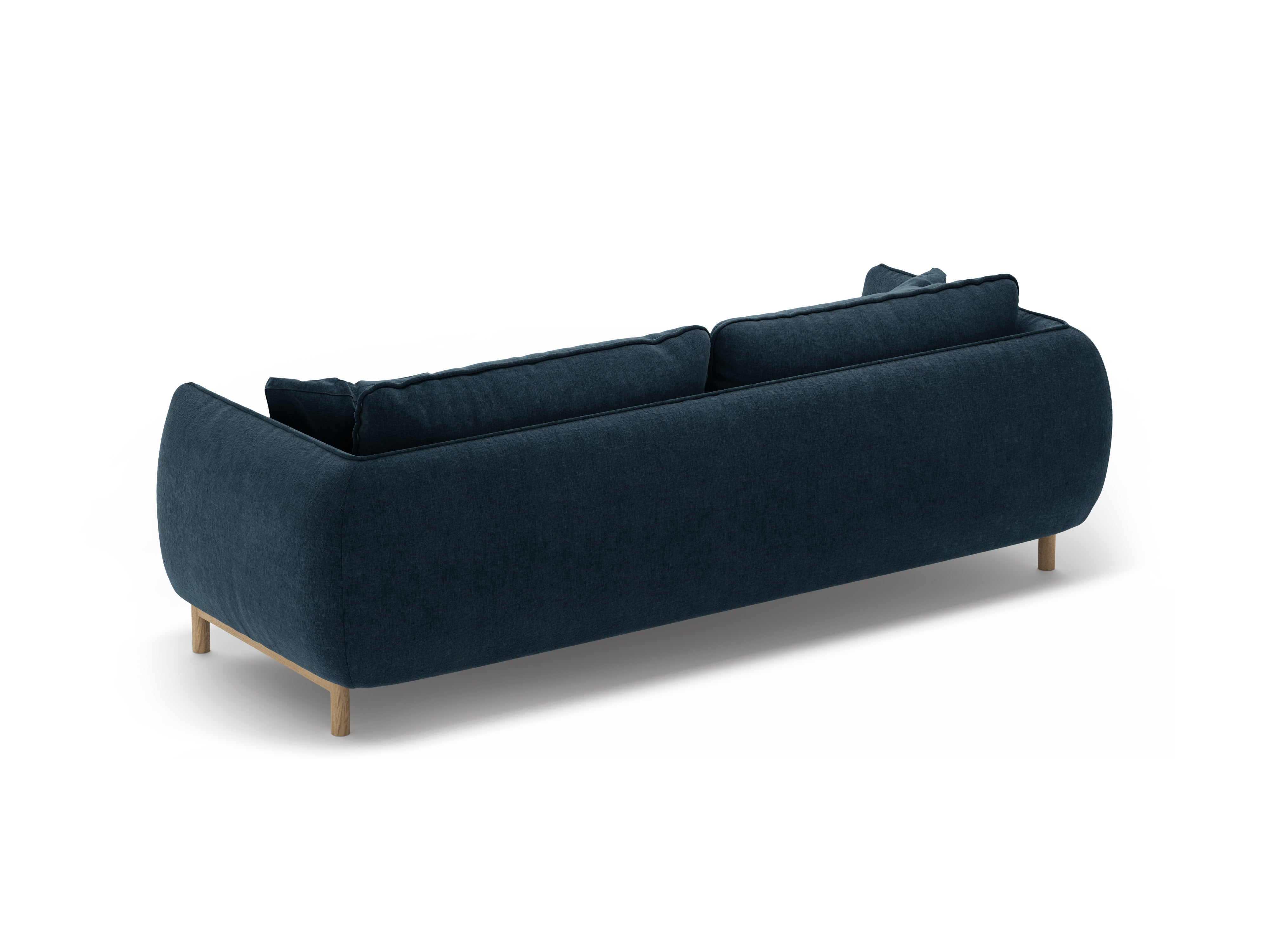 Sofa 3-Sitzer ADA meerblau Chenille
