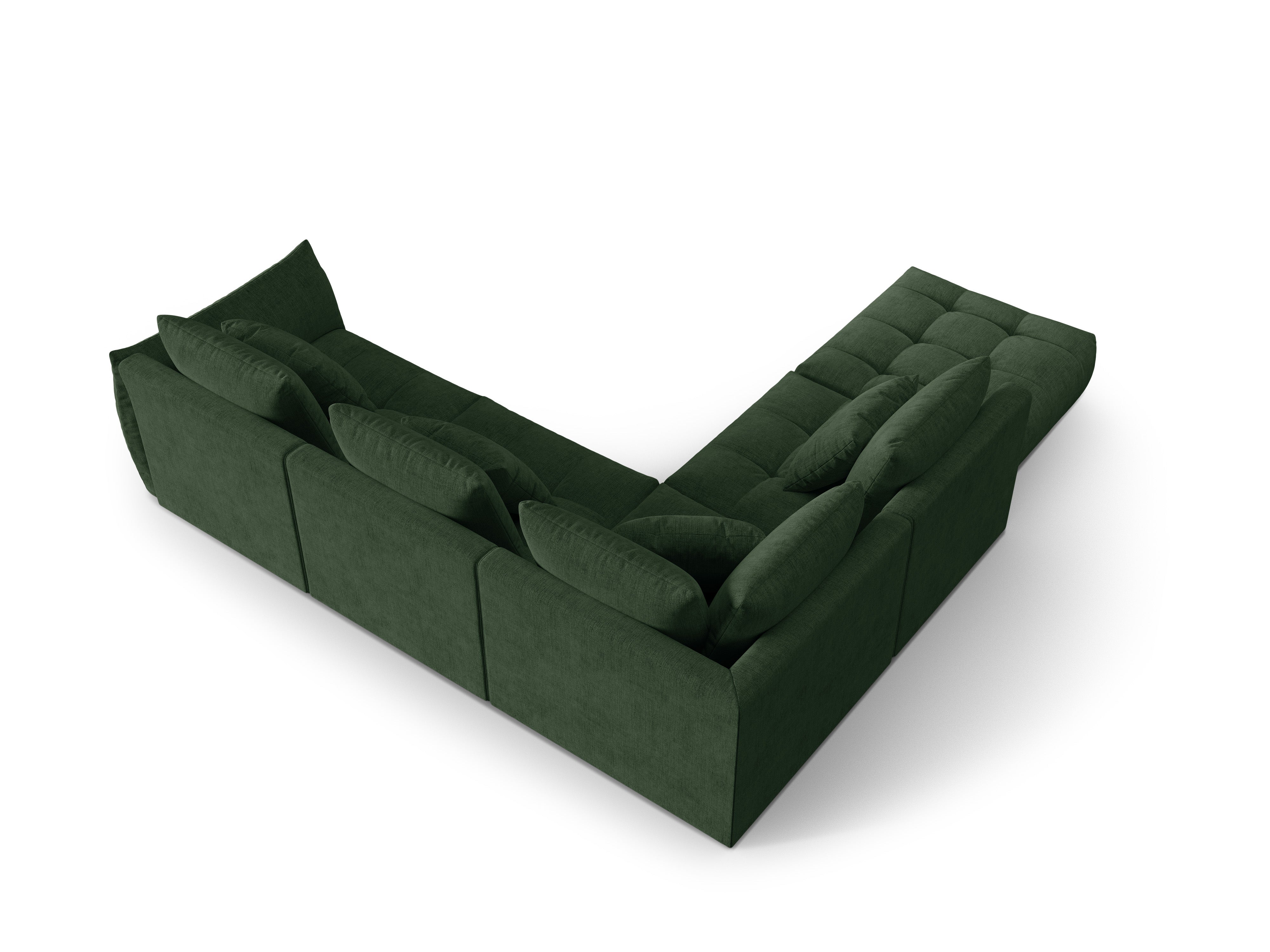 Modulares linke Ecksofa, "Bloom", 4 Sitze, Moss Green, 316x310x95
In Europa gemacht