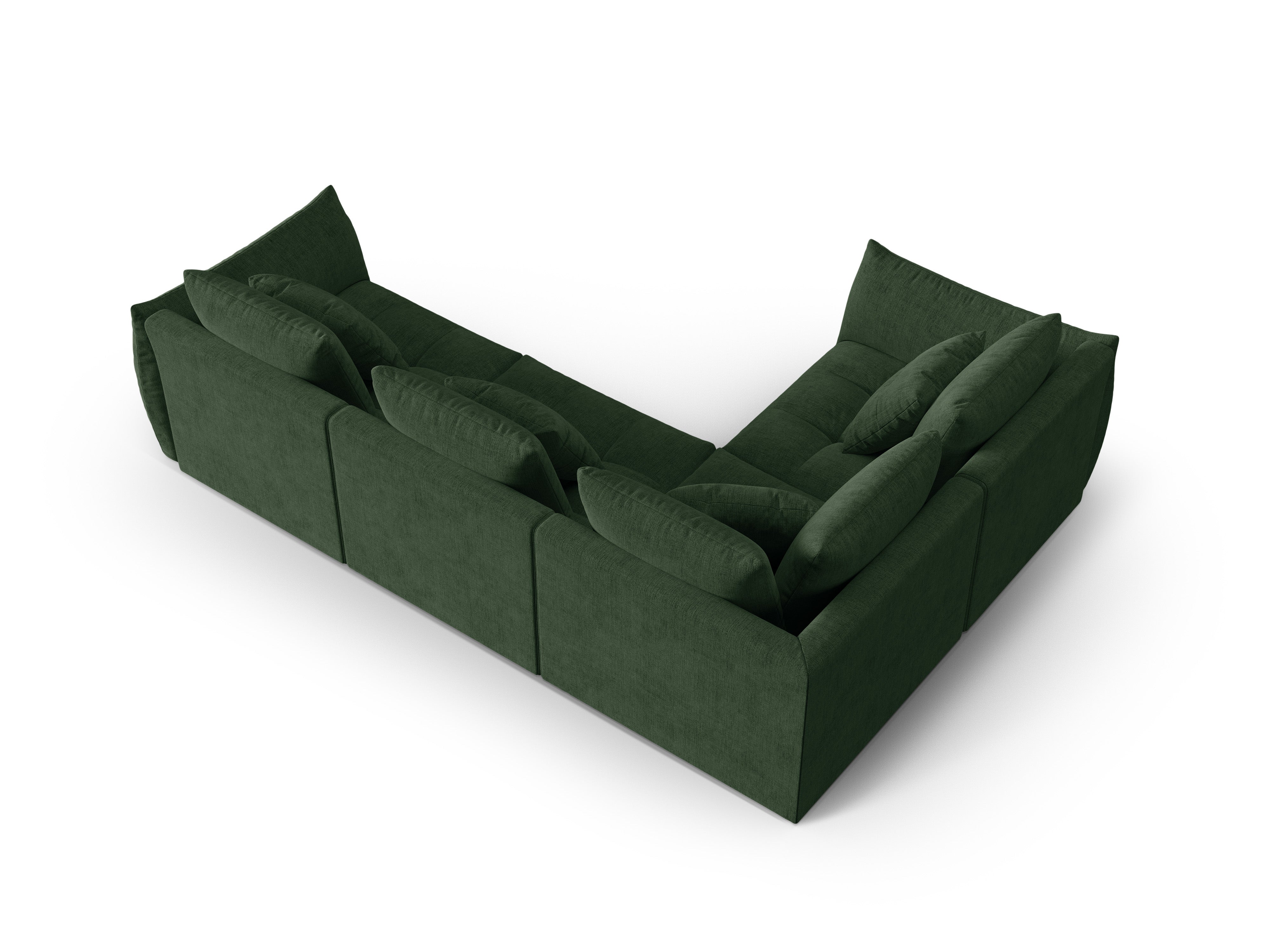 Modulares linke Ecksofa, "Bloom", 3 Sitze, Moss Green, 316x216x95
In Europa gemacht