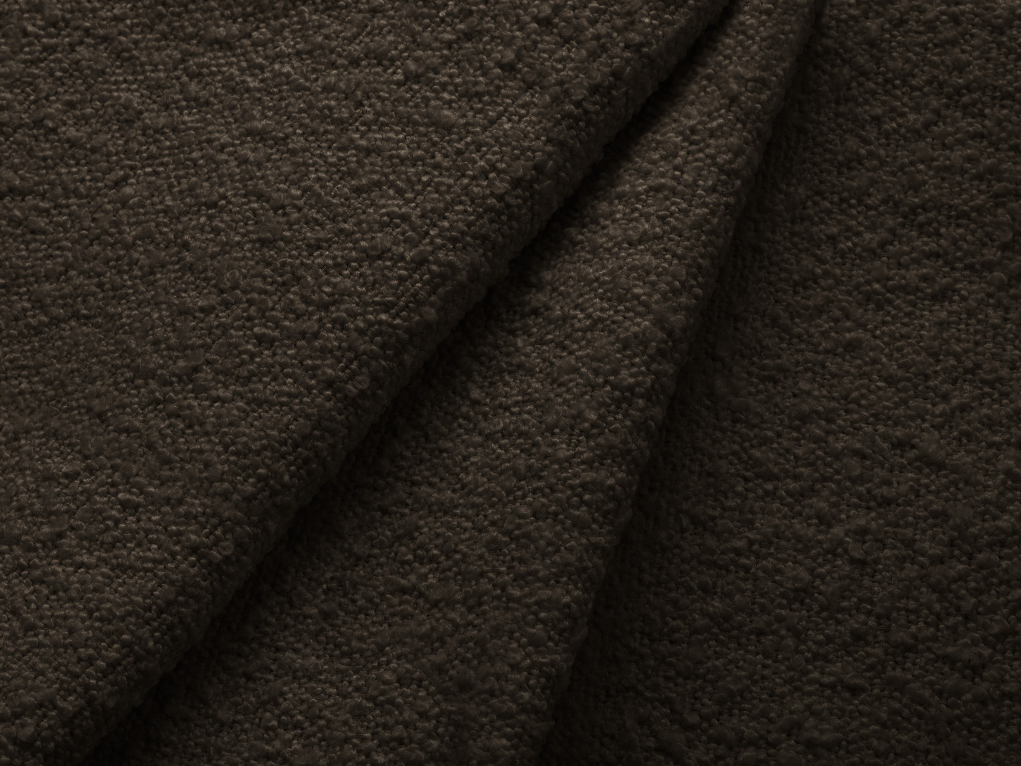 Kissen POPPY braunes Boucle