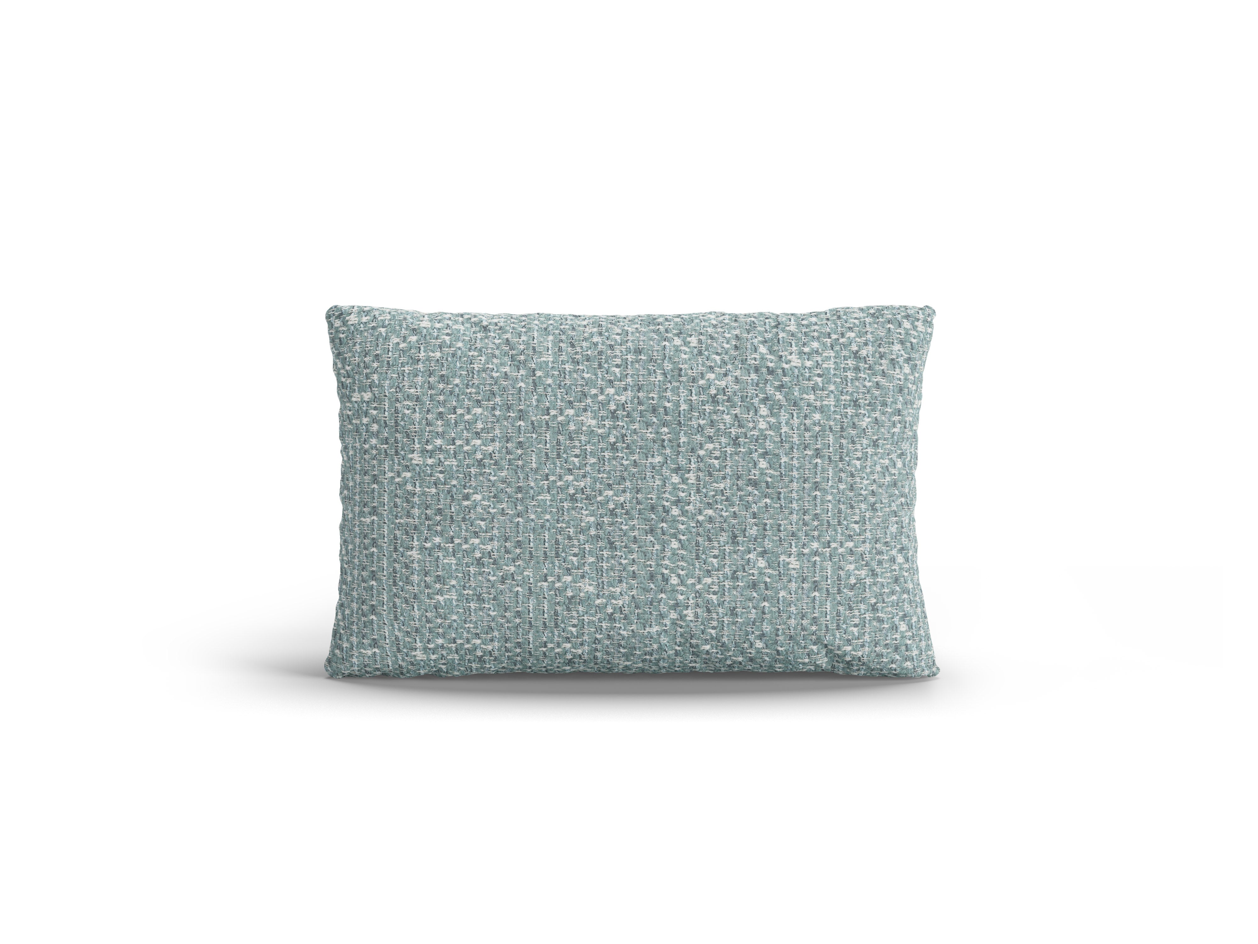 POPPY Cushion in muted blue chenille