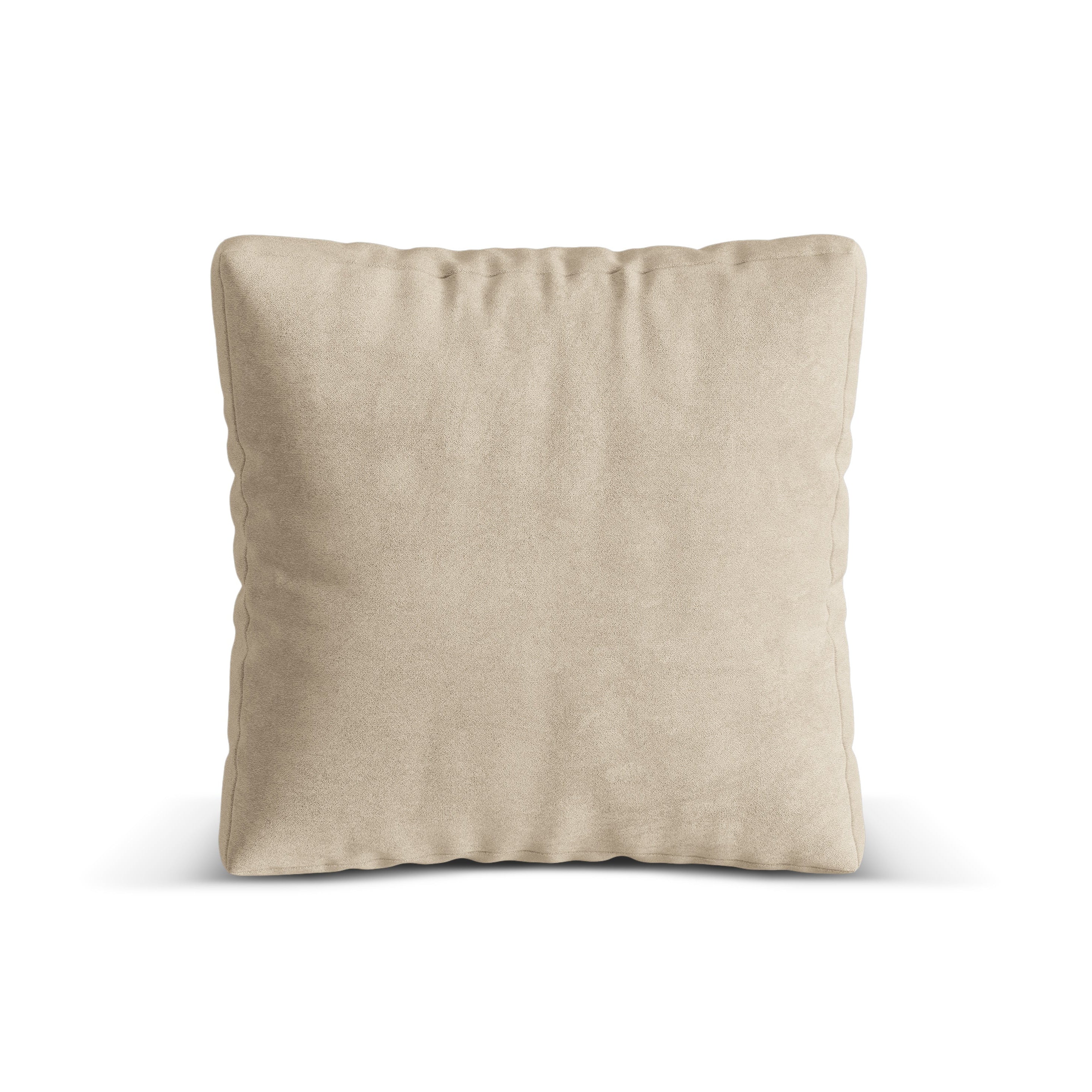 Velvet pillow Martin light beige