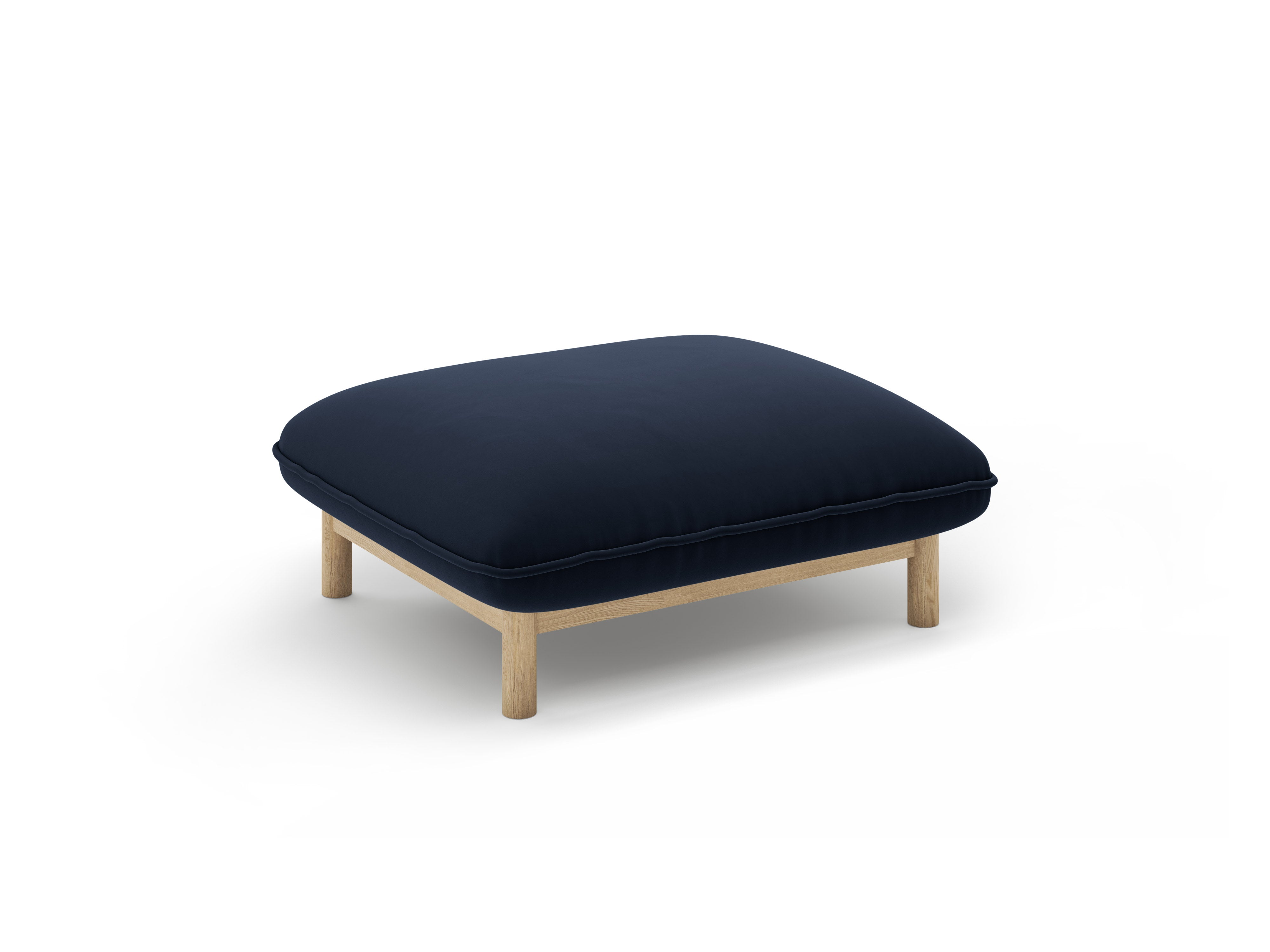 Samt Pouf ADA königsblau