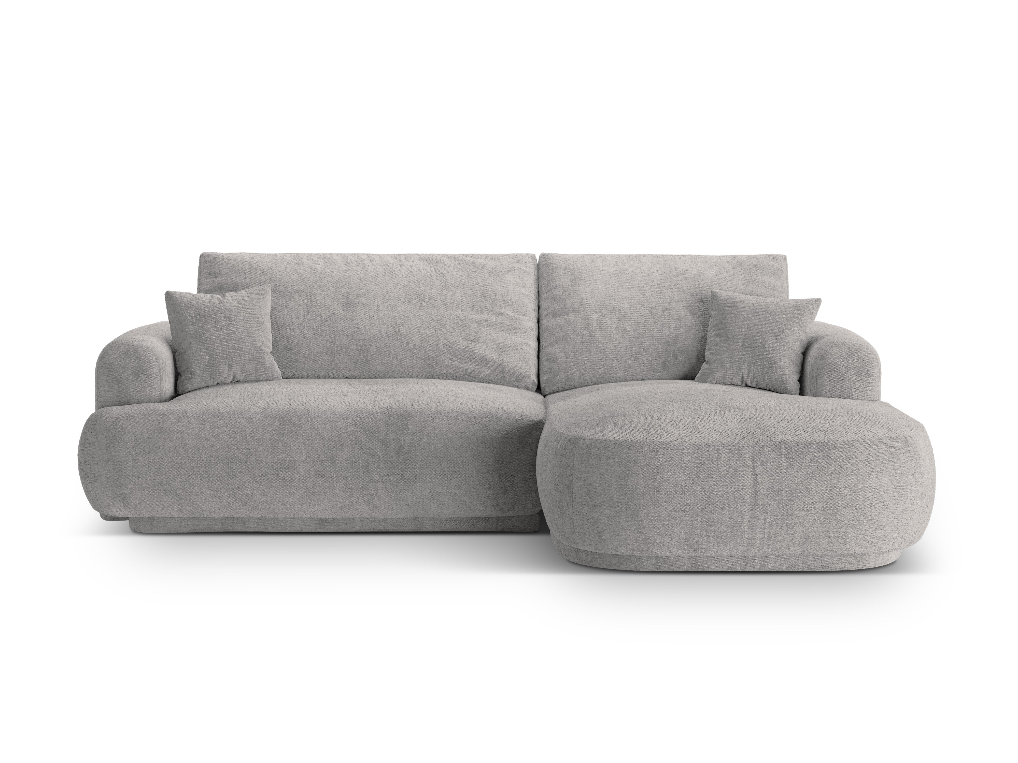 Right -sided corner with sleeping function Ella Jasnoszary
