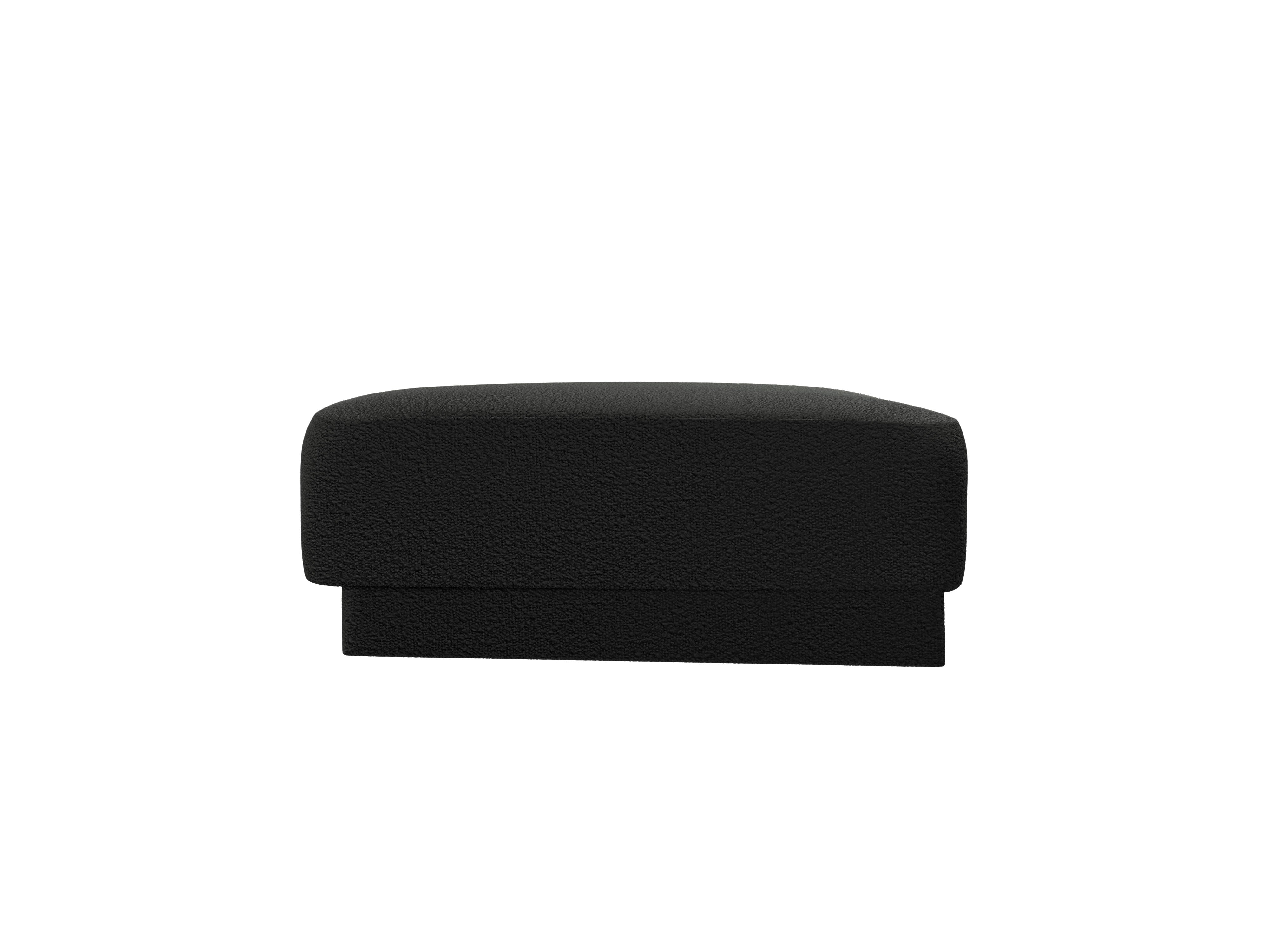 Puf MILEY schwarzer Boucle