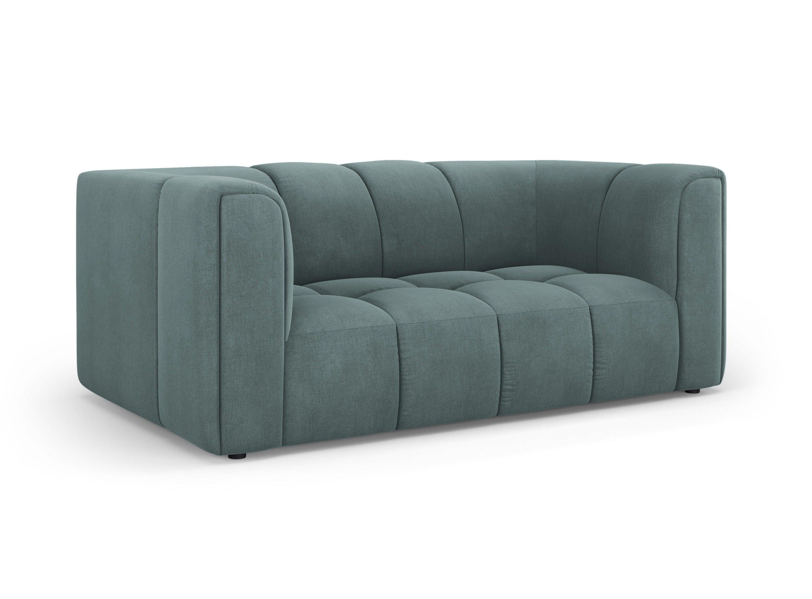 FRANCESCA 2-seater sofa sea green chenille Milo Casa Eye on Design