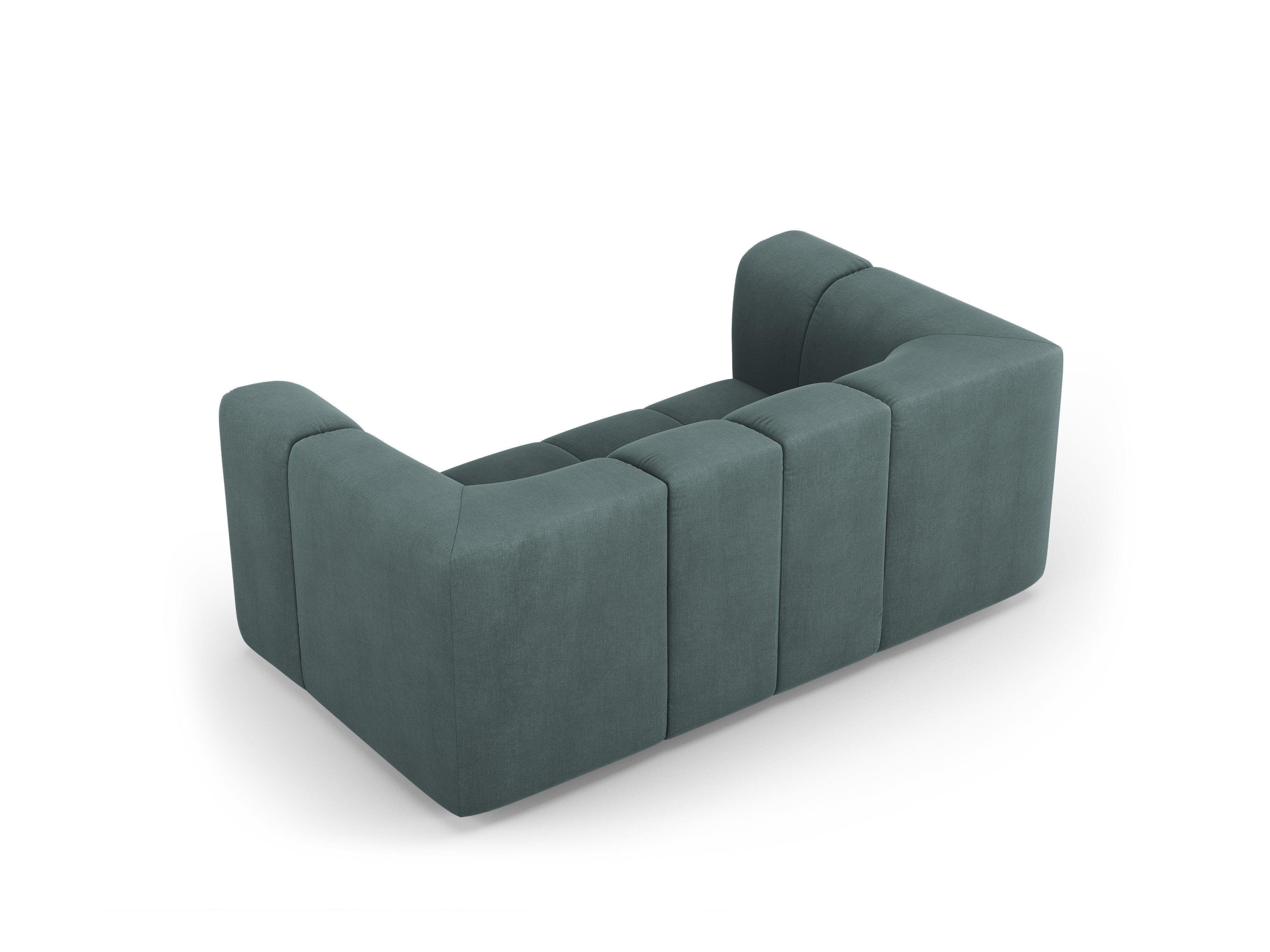 FRANCESCA 2-seater sofa sea green chenille Milo Casa Eye on Design