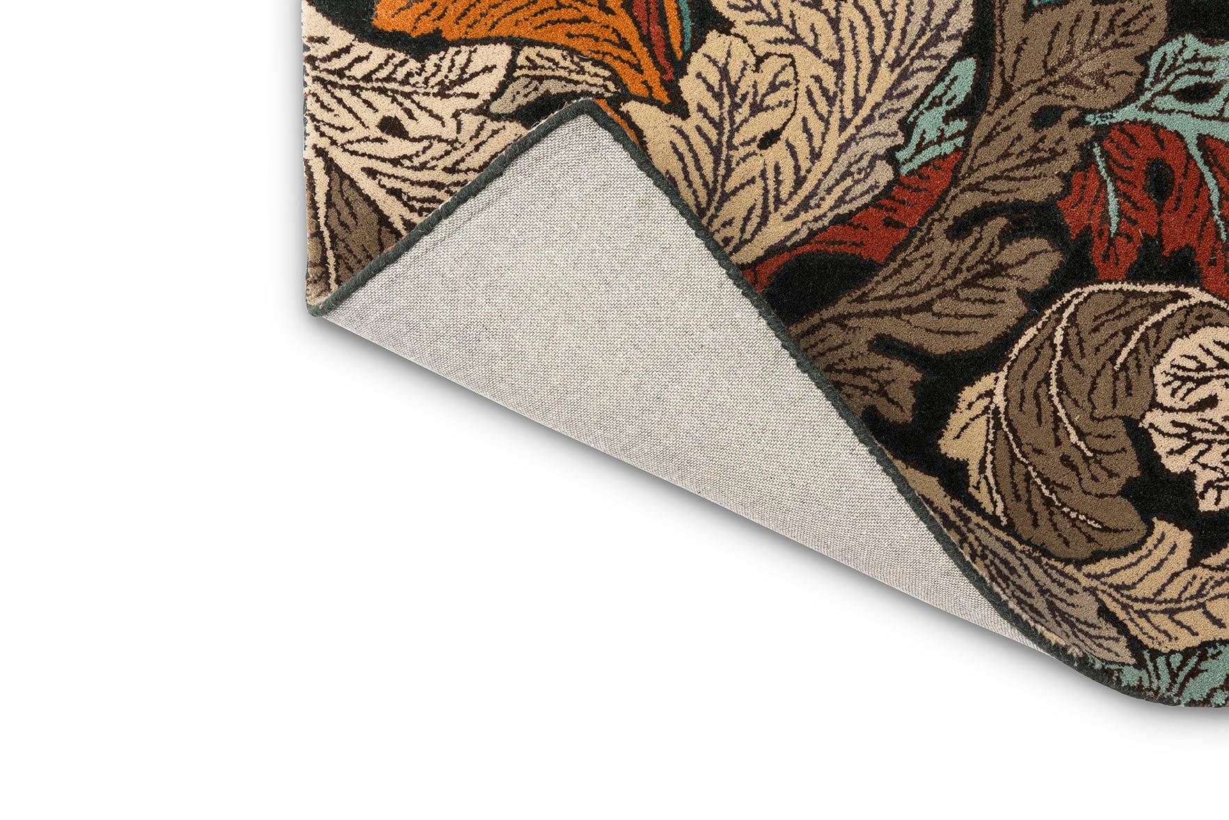 ACANTHUS FOREST Teppich beige-braun