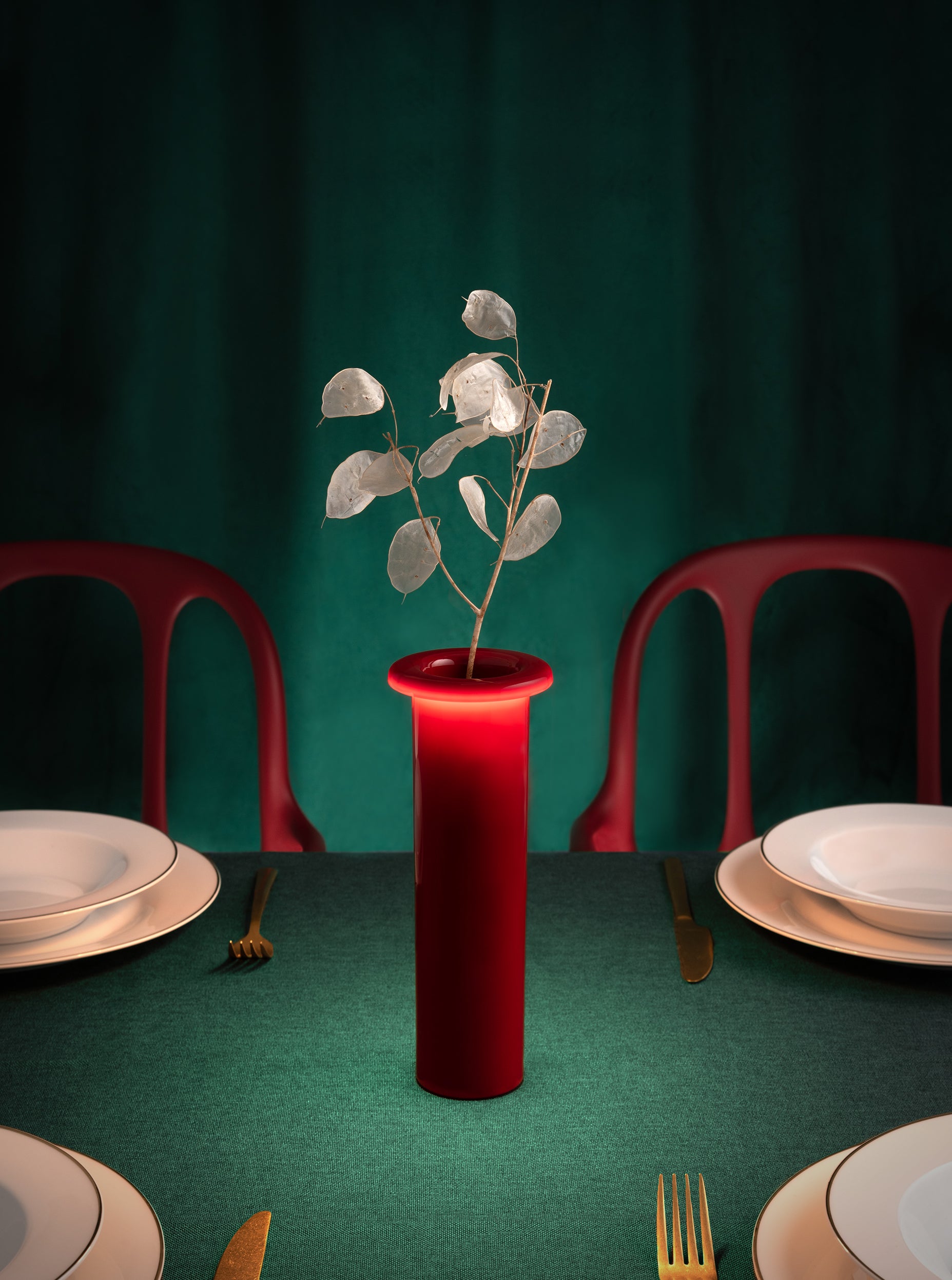 BOUQUET olive table lamp