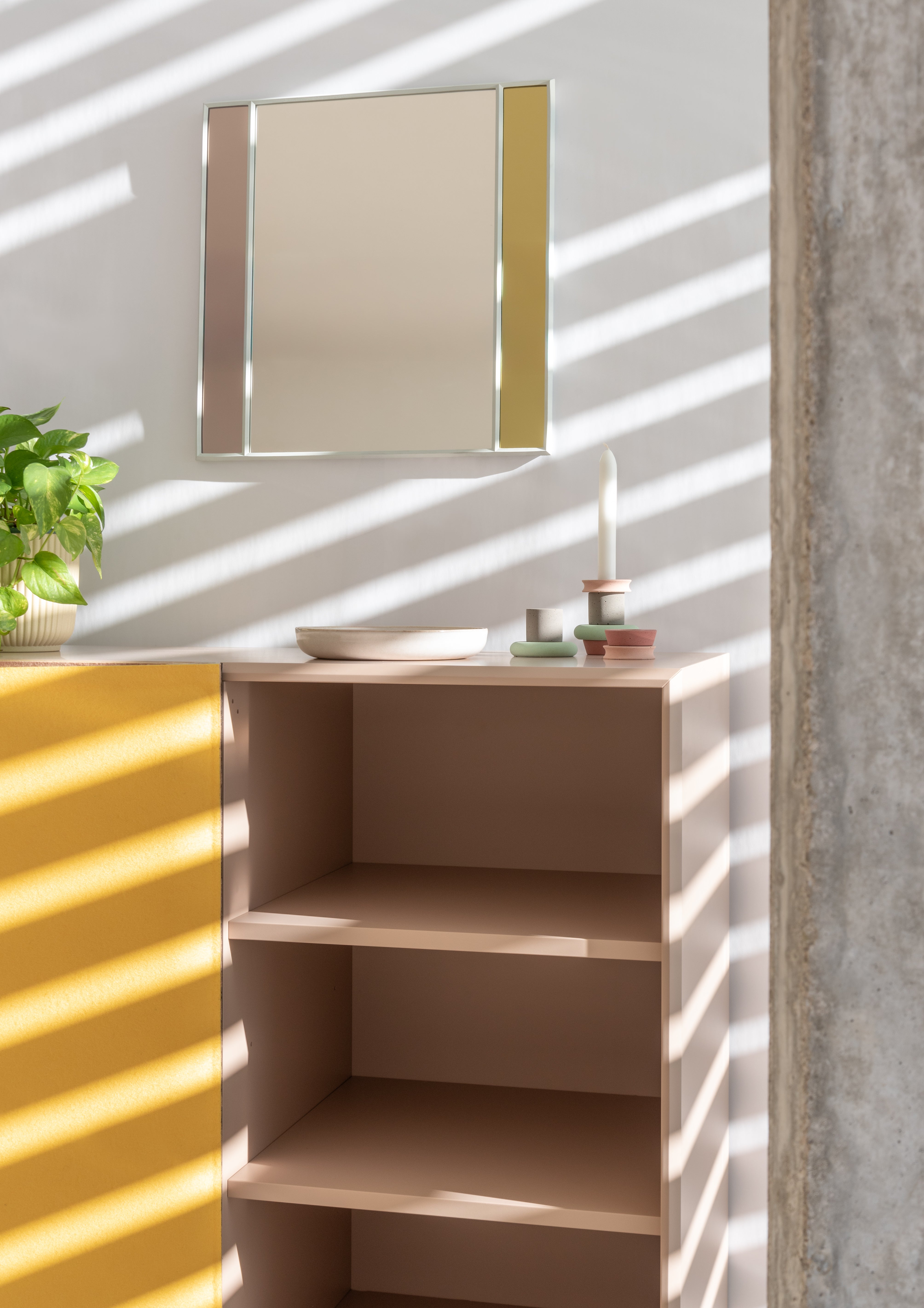 TACITO Schrank beige Filz