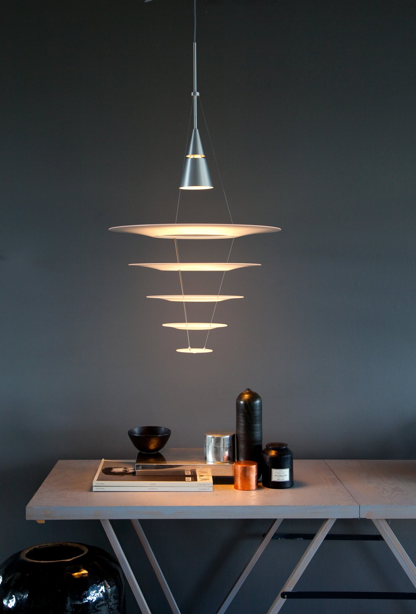 ENIGMA aluminum pendant lamp