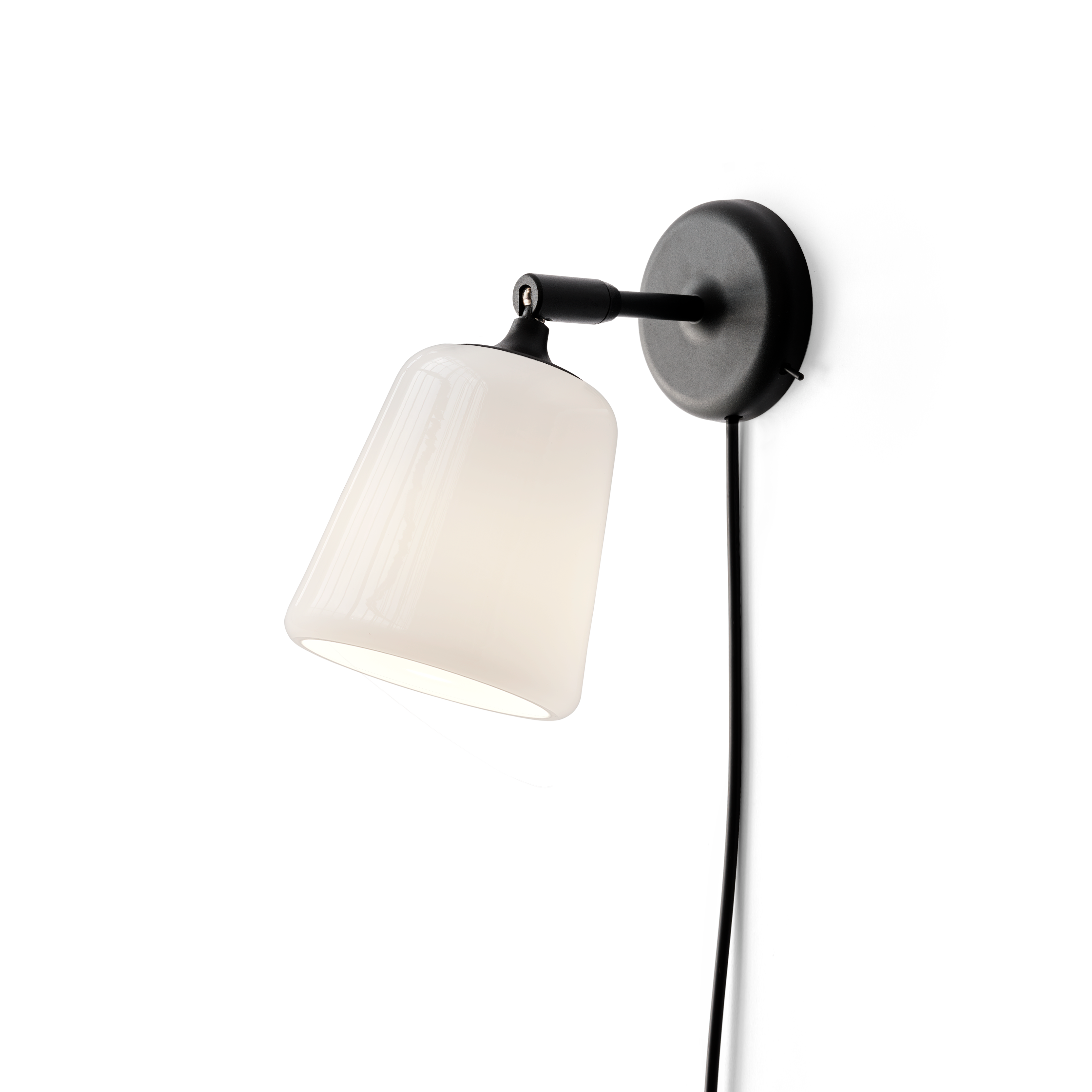 Wandlampe verstellbar MATERIAL weiß opalisierend